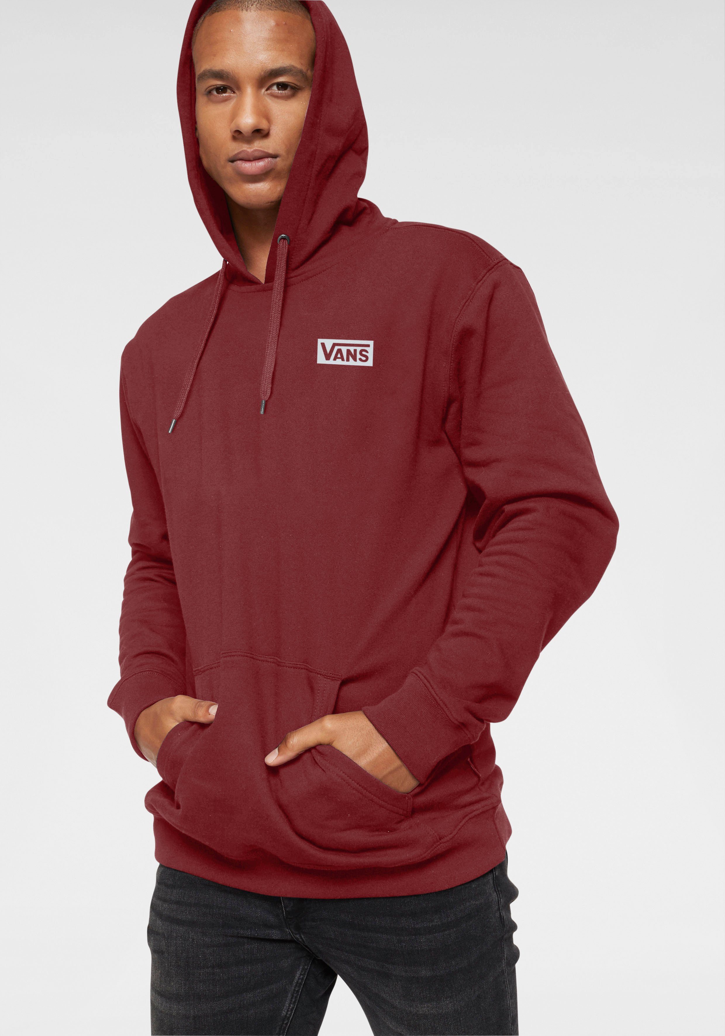 Vans Kapuzensweatshirt RELAXED FIT PO mit Logoschriftzug syrah