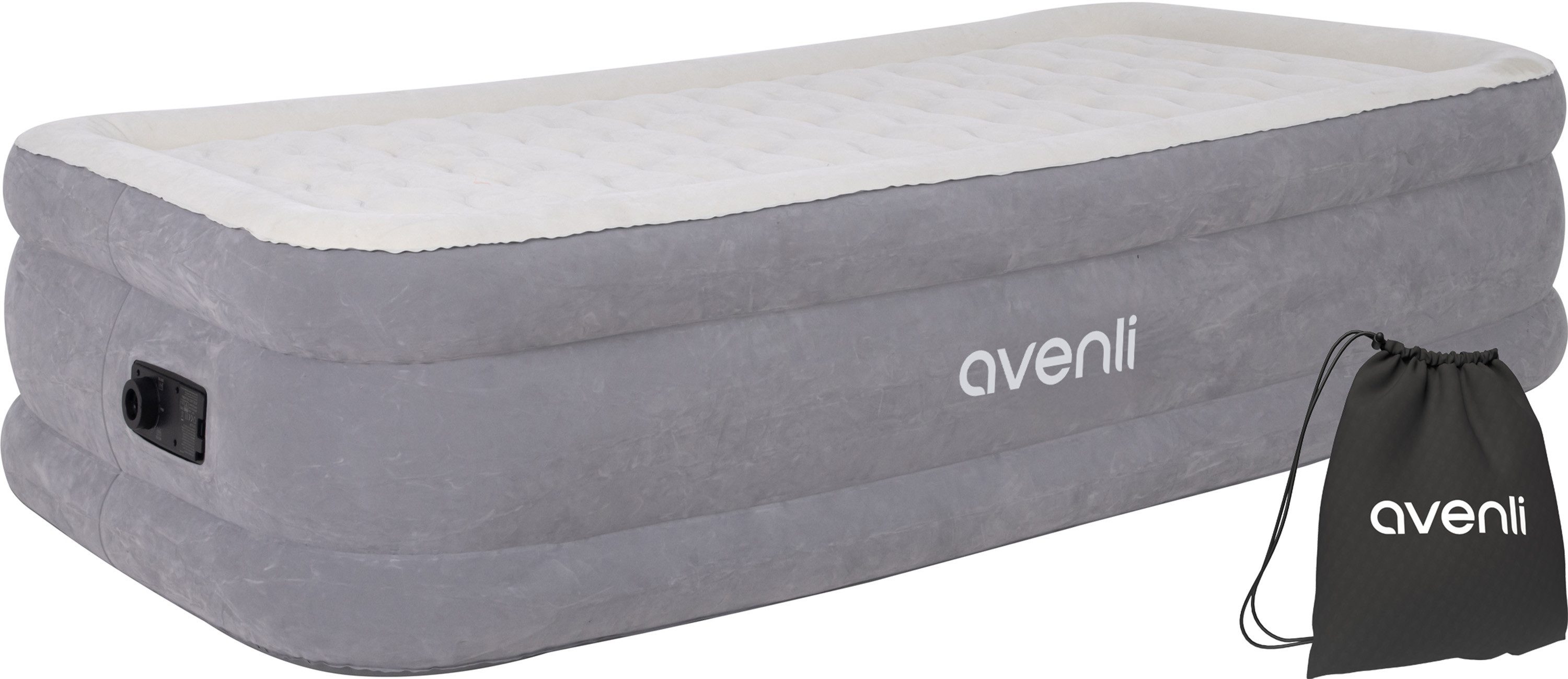 Avenli Luftbett Luftmatratze selbstaufblasend 191x99x46cm hoch, (Gästebett günstig online kaufen