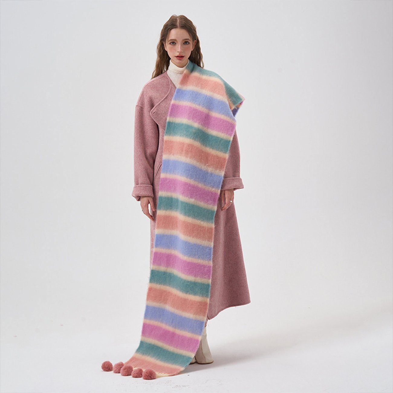Winter Schal im Stil Damen 1 und für EBUY Warmer Modeschal Herbst