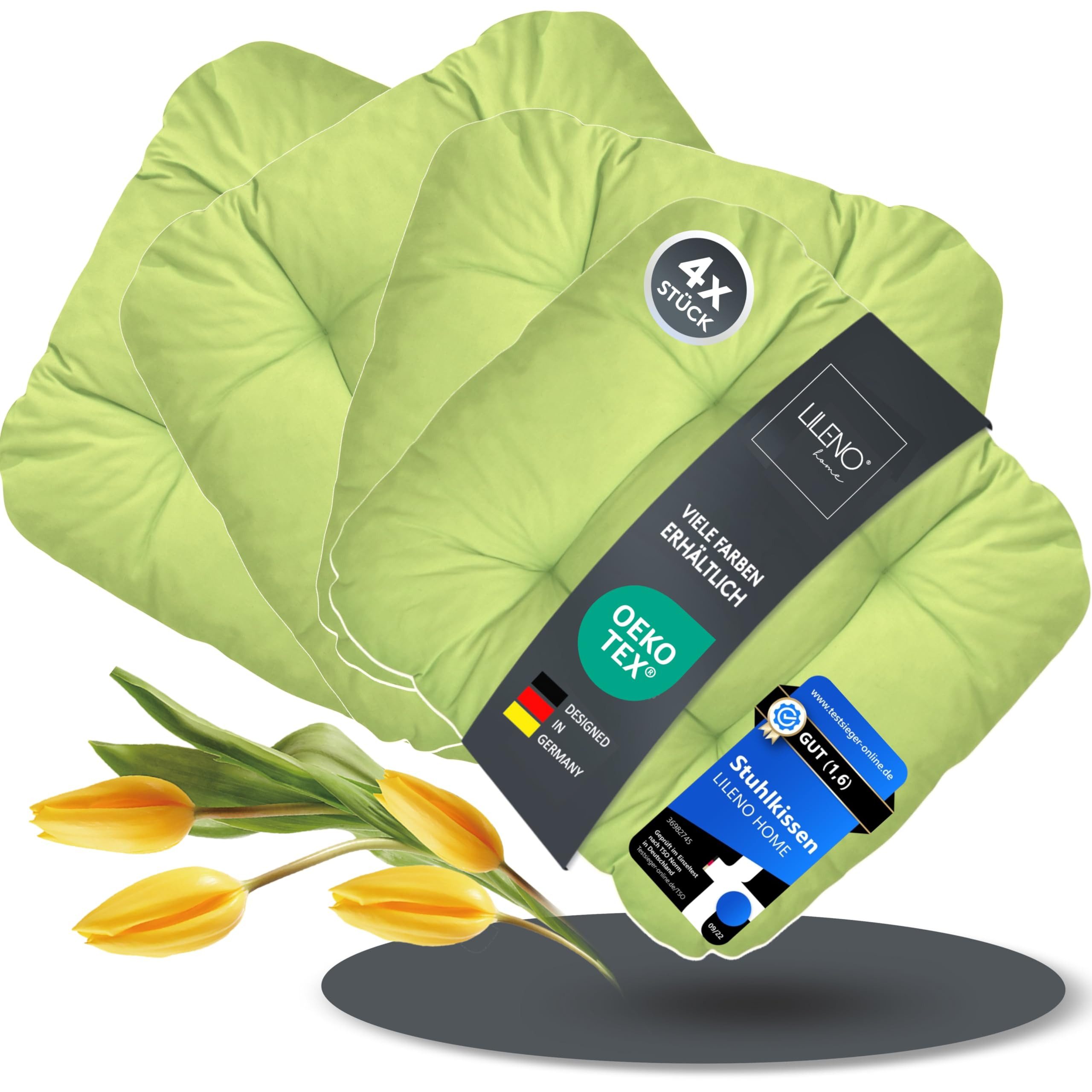 LILENO HOME Stuhlkissen Sitzkissen für Gartenstuhl, günstig online kaufen