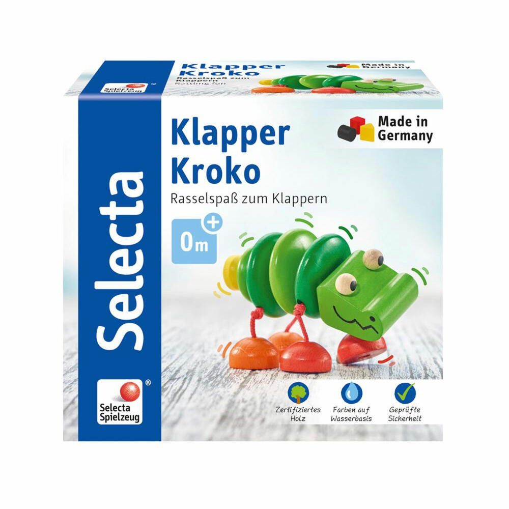 Selecta Greifspielzeug Klapper-Kroko