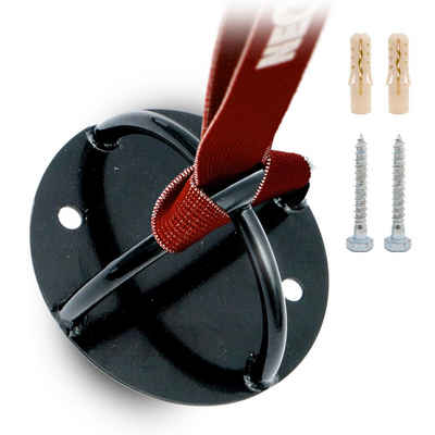 NEOLYMP Wandanker Wandanker für Fitnessbänder, Einfache Ankerpunkt-Montage, optimal mit Pull Up-Bändern kombiniert.