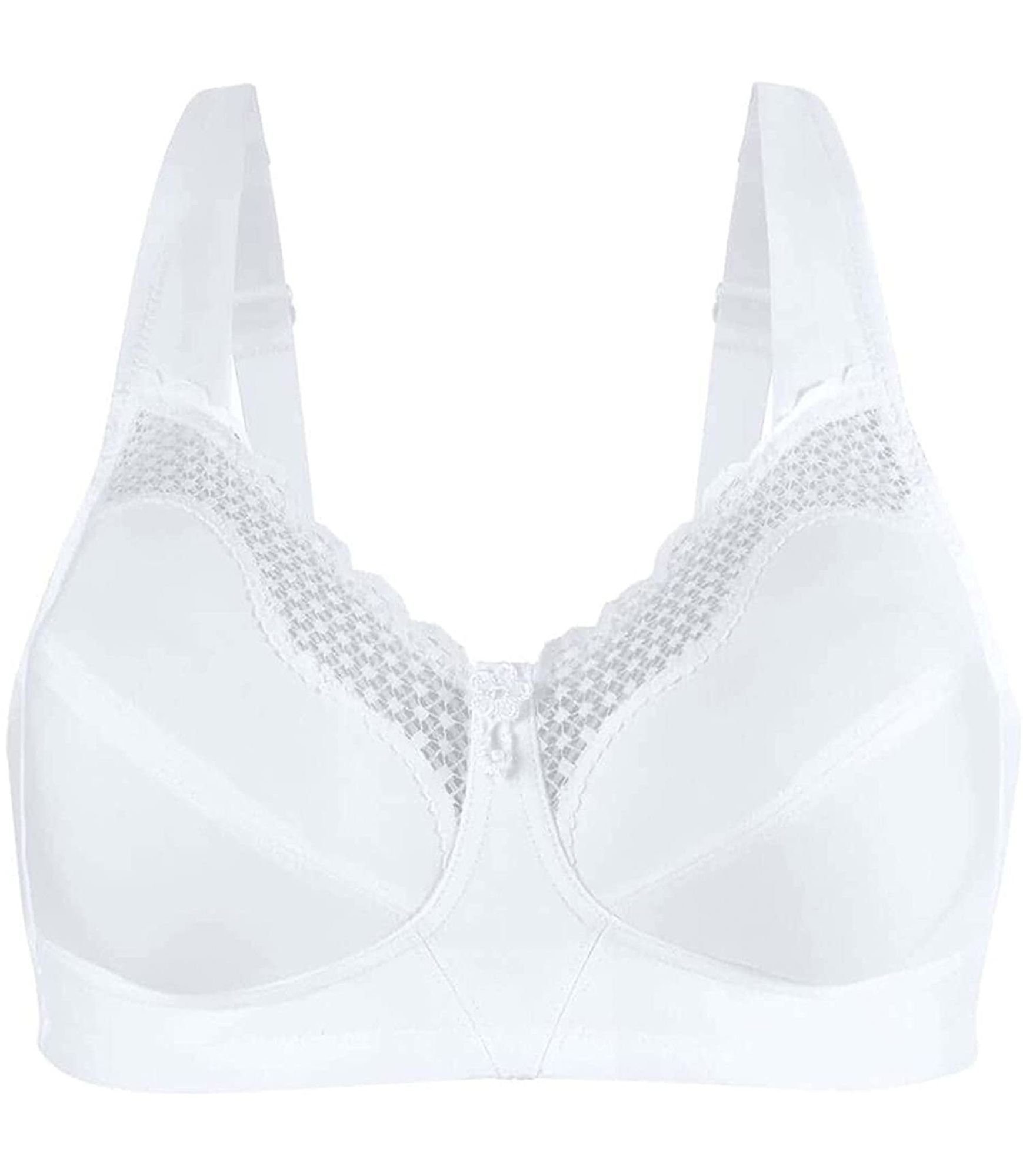 Exquisite FORM Bügelloser BH 6100464 BH ohne Bügel mit Spitze und Cups aus Baumwolle