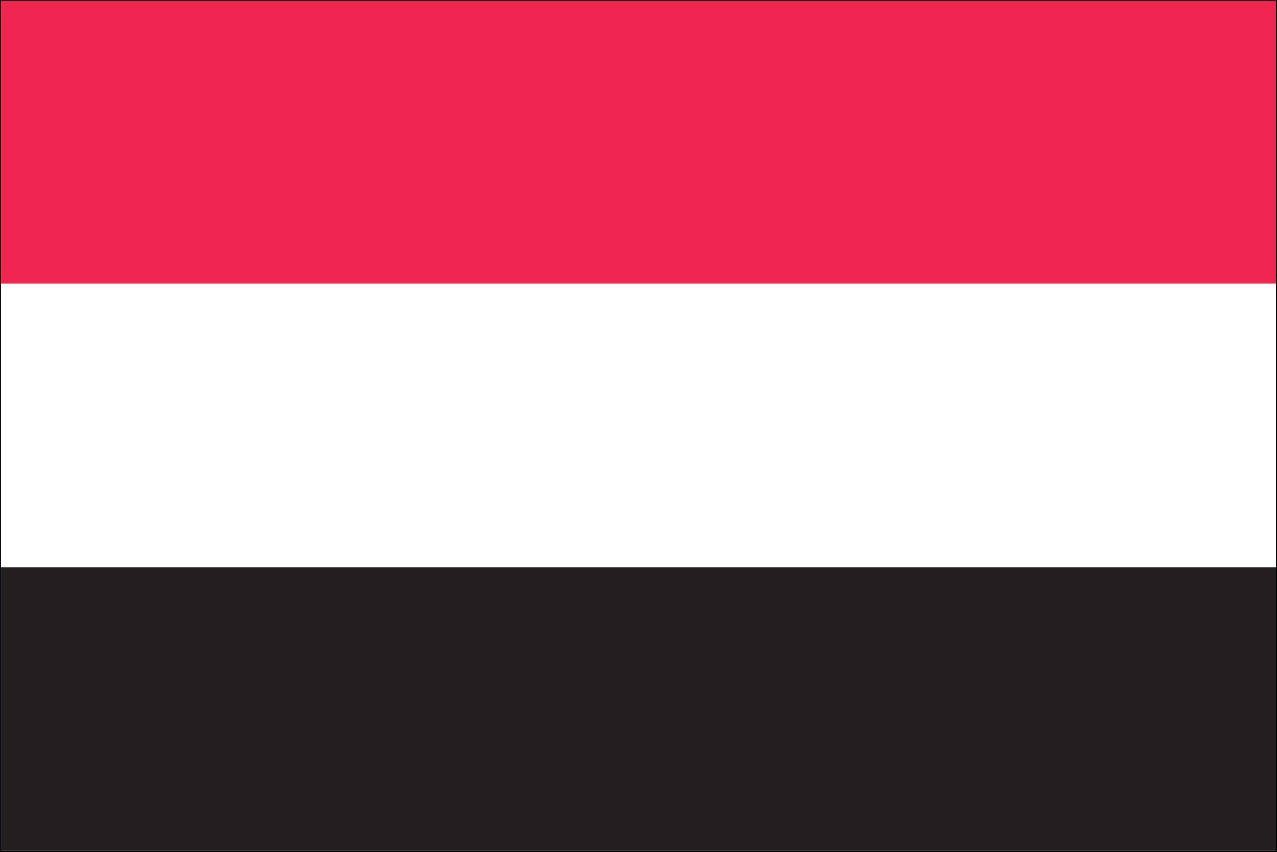 flaggenmeer Flagge Jemen 160 g/m² Querformat