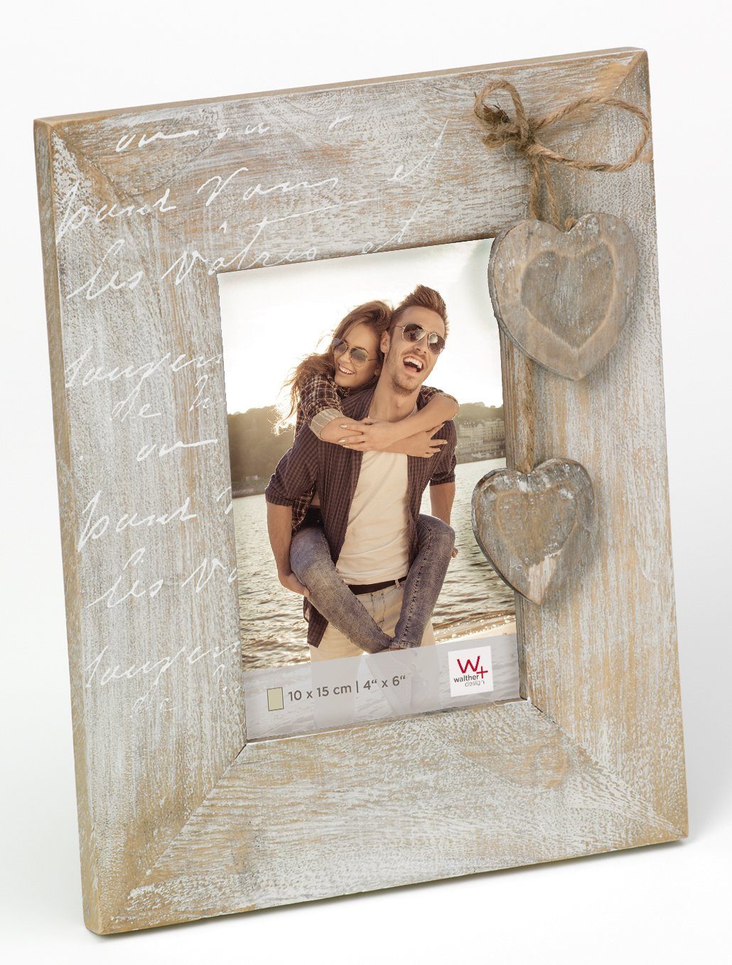 Walther Design Portraitrahmen Le Coeur, für 1 Bilder, Fotorahmen