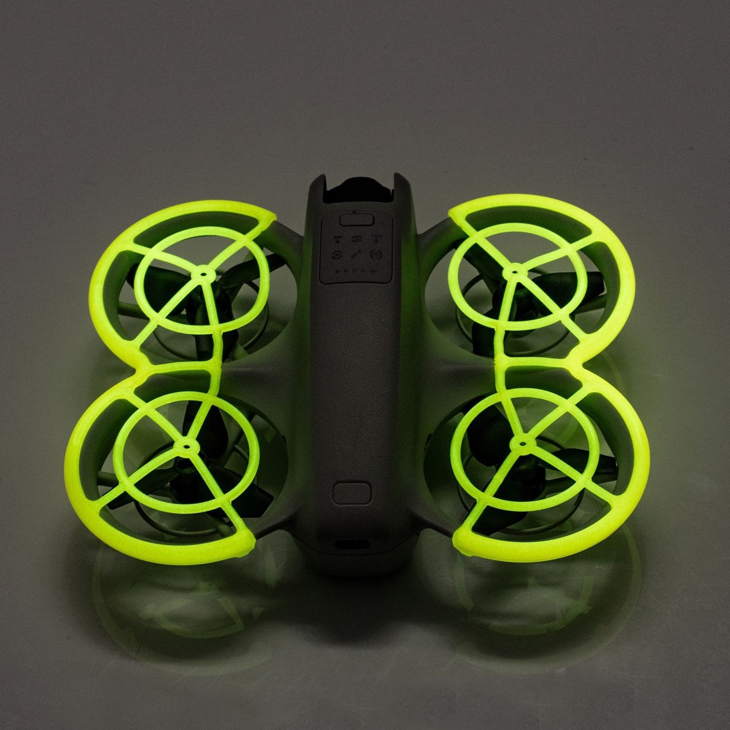 Für DJI Neo Drohne Propeller Anti Kollisionsfunktion Schutzring Grün Zubehör Drohne