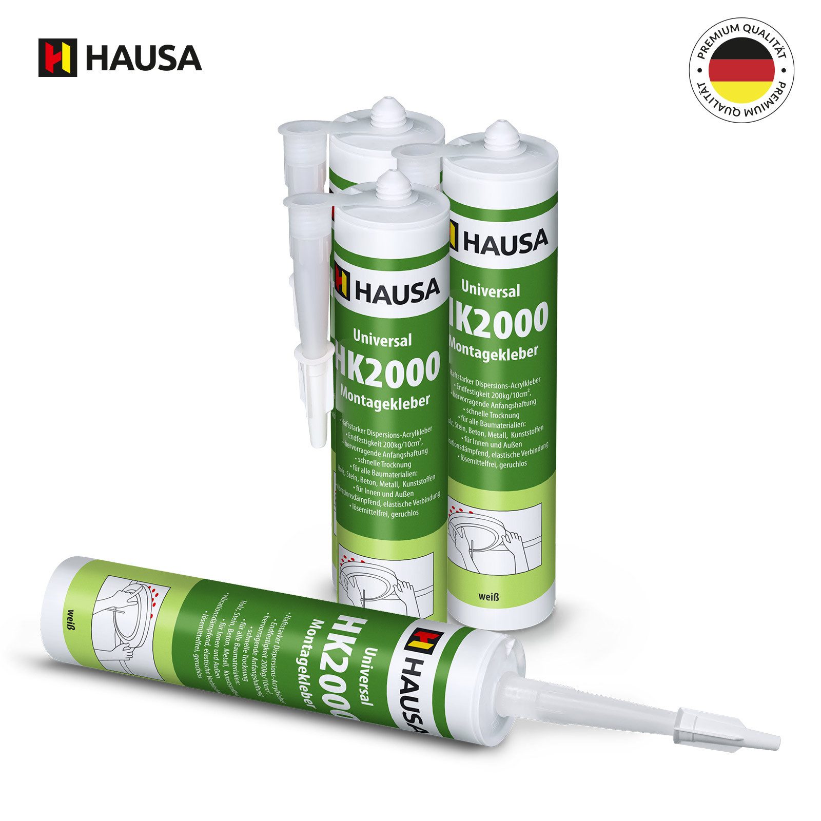 Hausa Montagekleber Universal HK2000, (Kraftkleber, Baukleber, günstig online kaufen