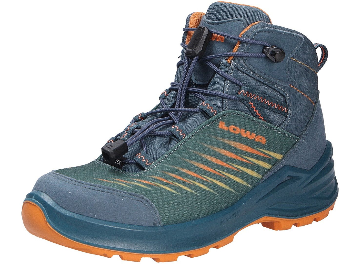 Lowa Lowa Jungen Halbschuh ZIRROX II GTX MID JR blau Wanderschuh