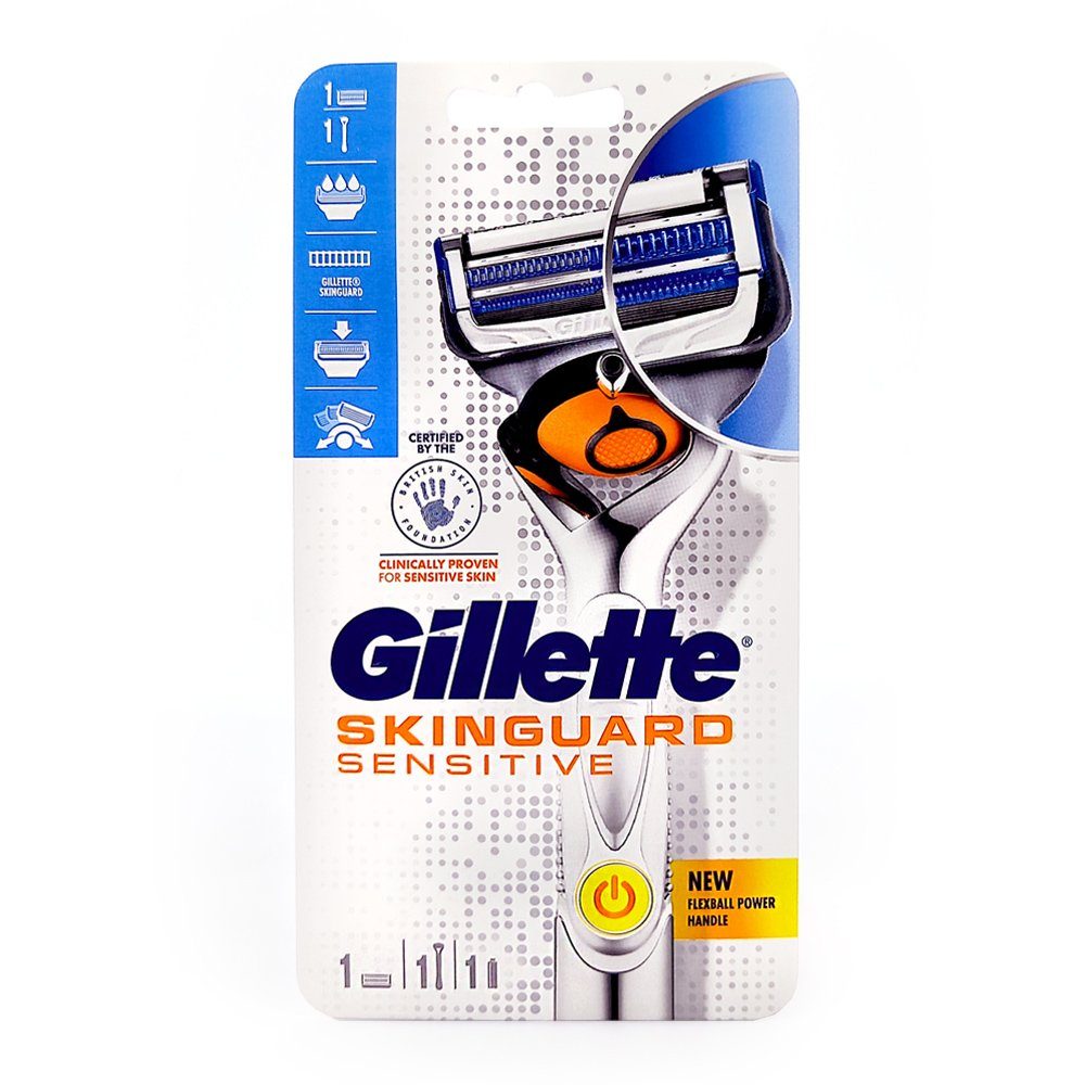 Gillette Rasierklingen Gillette SkinGuard Sensitive Power Flexball Rasierer