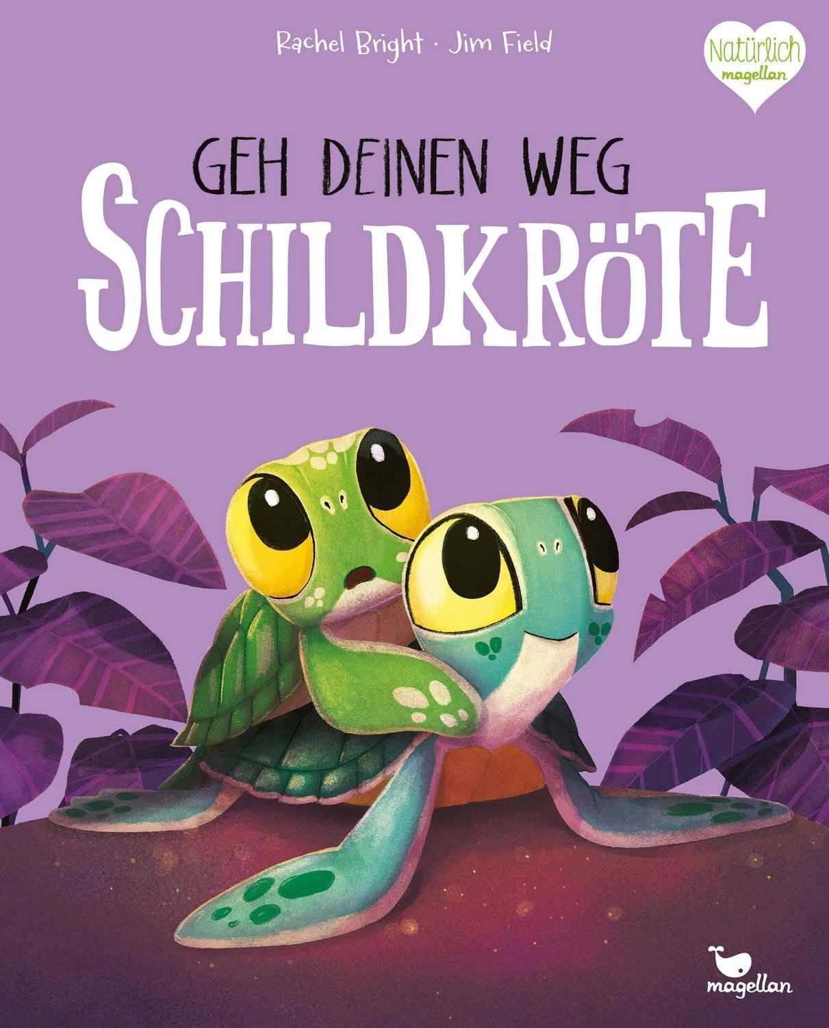 Kinderbuch Geh deinen Weg, Schildkröte Ein Bilderbuch für Kinder ab 3 Jahren über Rachel Bright