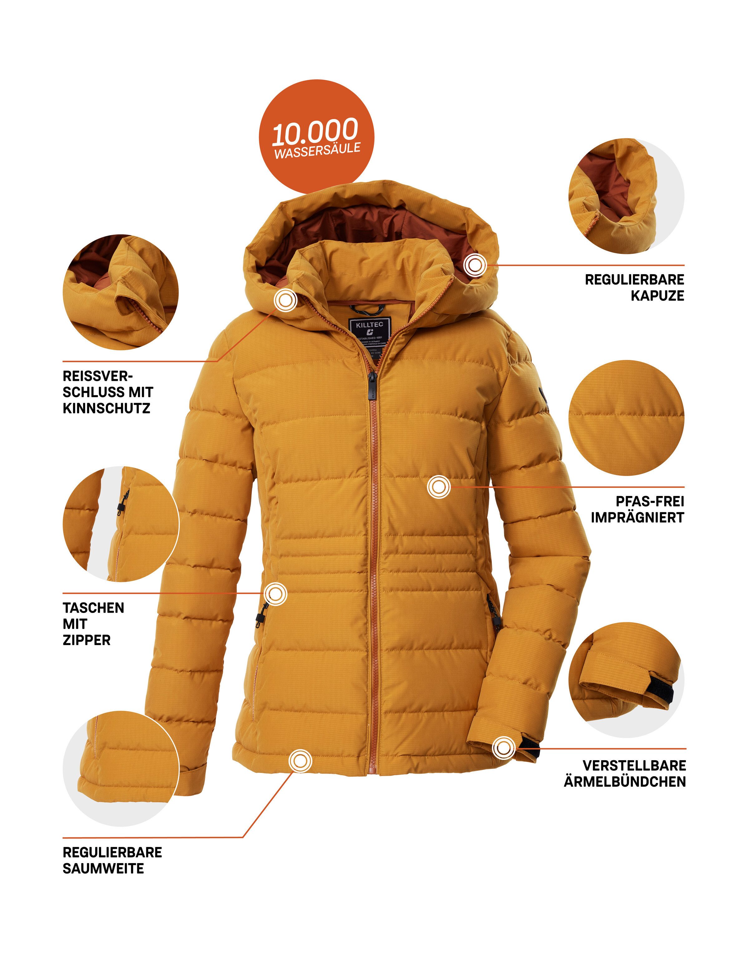 Killtec Steppjacke KOW 10 WMN QLTD JCKT Winddichte, wasserabweisende Damen Steppjacke mit verstellbarer Kapuze