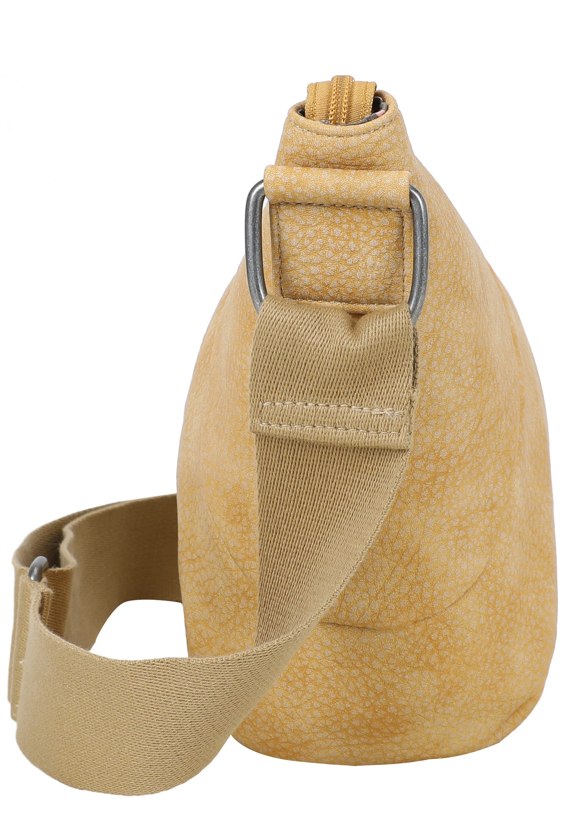 Fritzi aus Preußen Schultertasche Croissant Cross, mit dekorativen Hardware-Schnallen