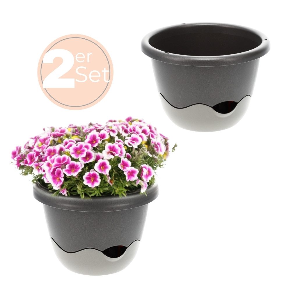 GarPet Blumentopf 2x Blumentopf Hängeampel Blumenampel günstig online kaufen