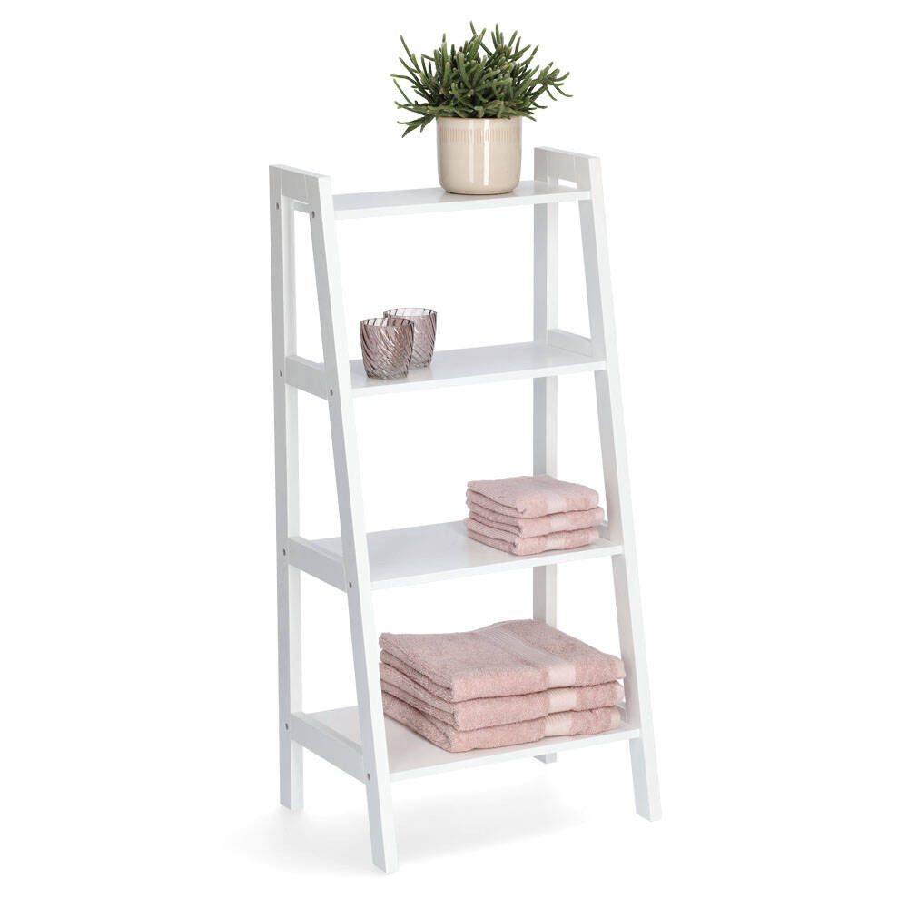 Zeller Present Badregal Badezimmerschrank aus MDF, 43 x 32 x 90 cm – Bild 3 von 5