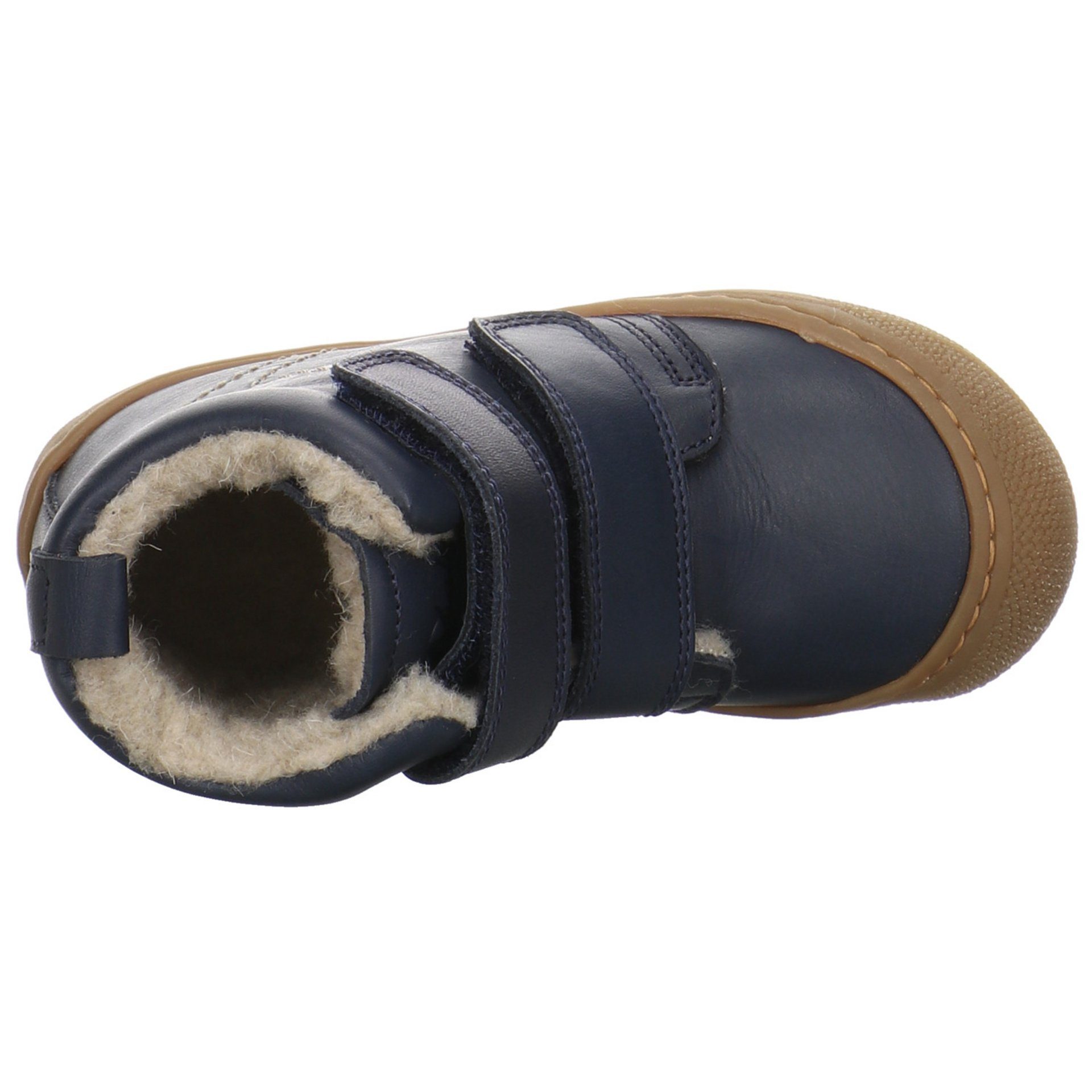 Naturino Baby Lauflernschuhe Lauflernschuh Krabbelschuhe Glattleder Boots navy Bubble