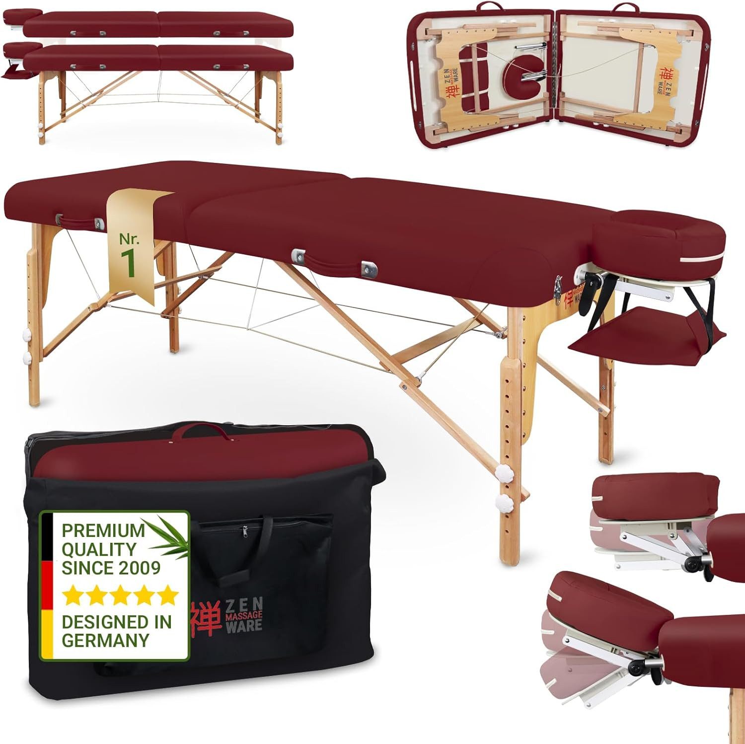 ZEN MASSAGE WARE Massageliege Massageliege Zen Round Corner