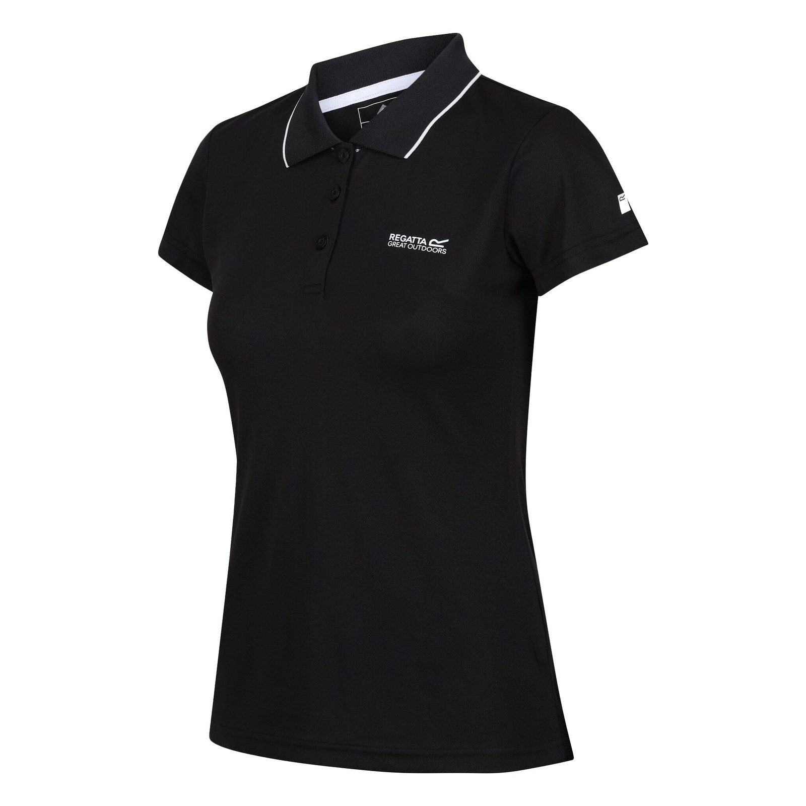 Regatta Poloshirt Poloshirt mit Marken-Logo und -schriftzug auf der Vorderseite – Bild 2 von 5