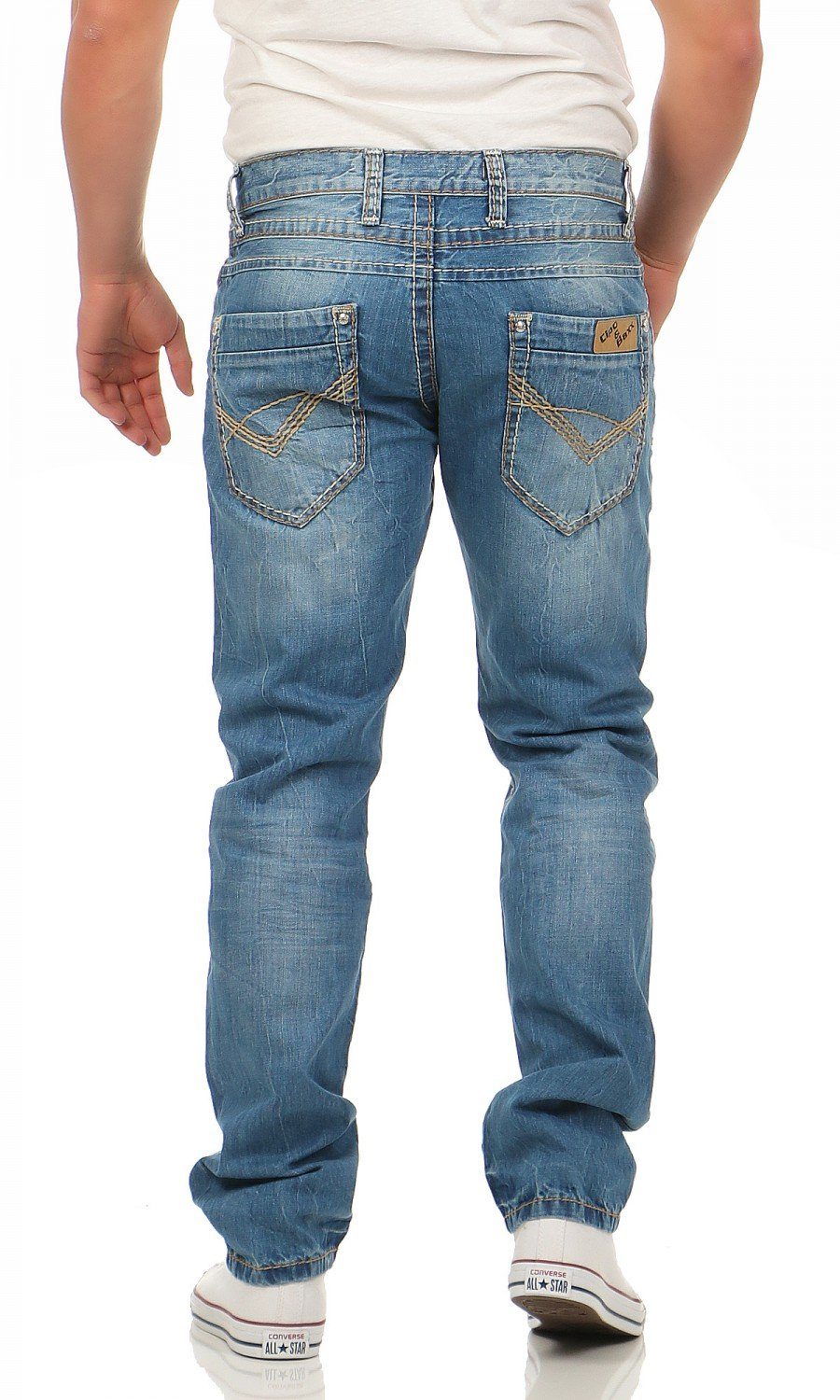 Cipo & Baxx Regular-fit-Jeans Jeans & Regular Cipo Fit Baxx C-0838-A Herren