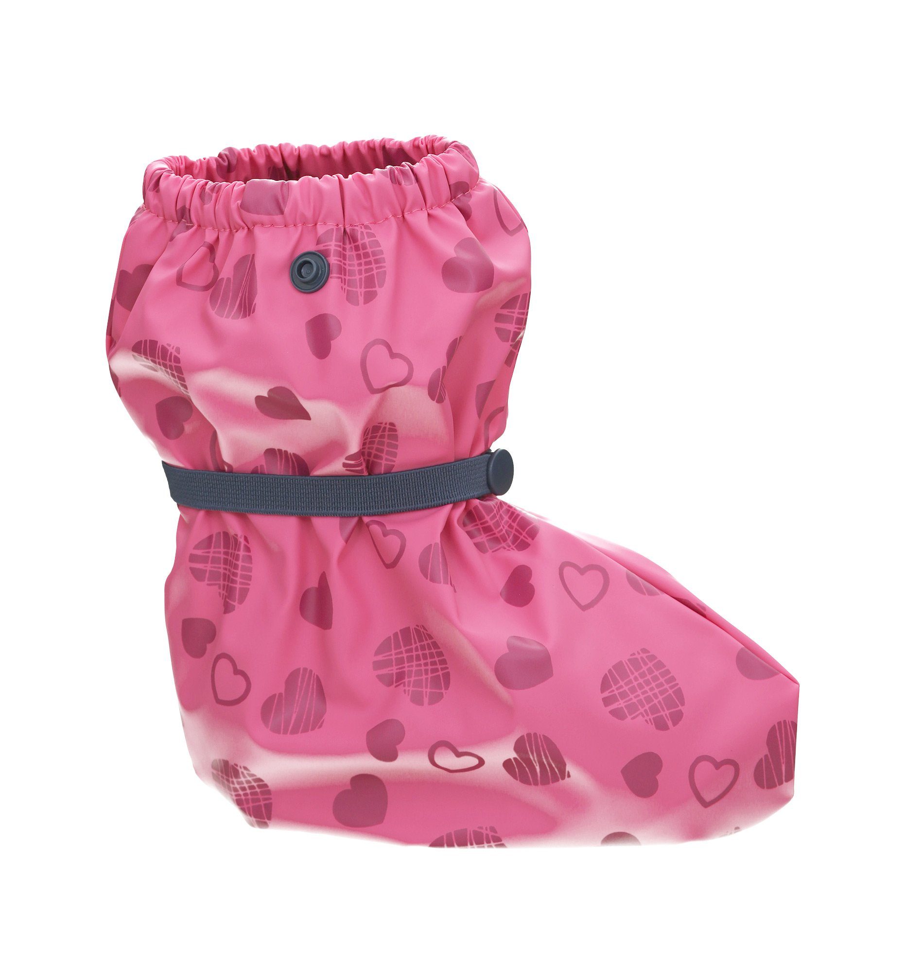 Playshoes Füßlinge Regenfüßlinge mit Fleece-Futter Herzchen – Bild 3 von 4