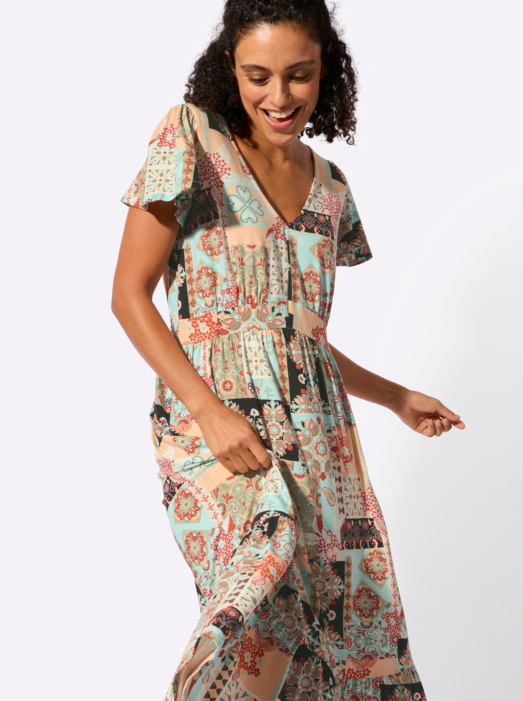 Witt Jerseykleid Jersey-Kleid Kurzarm