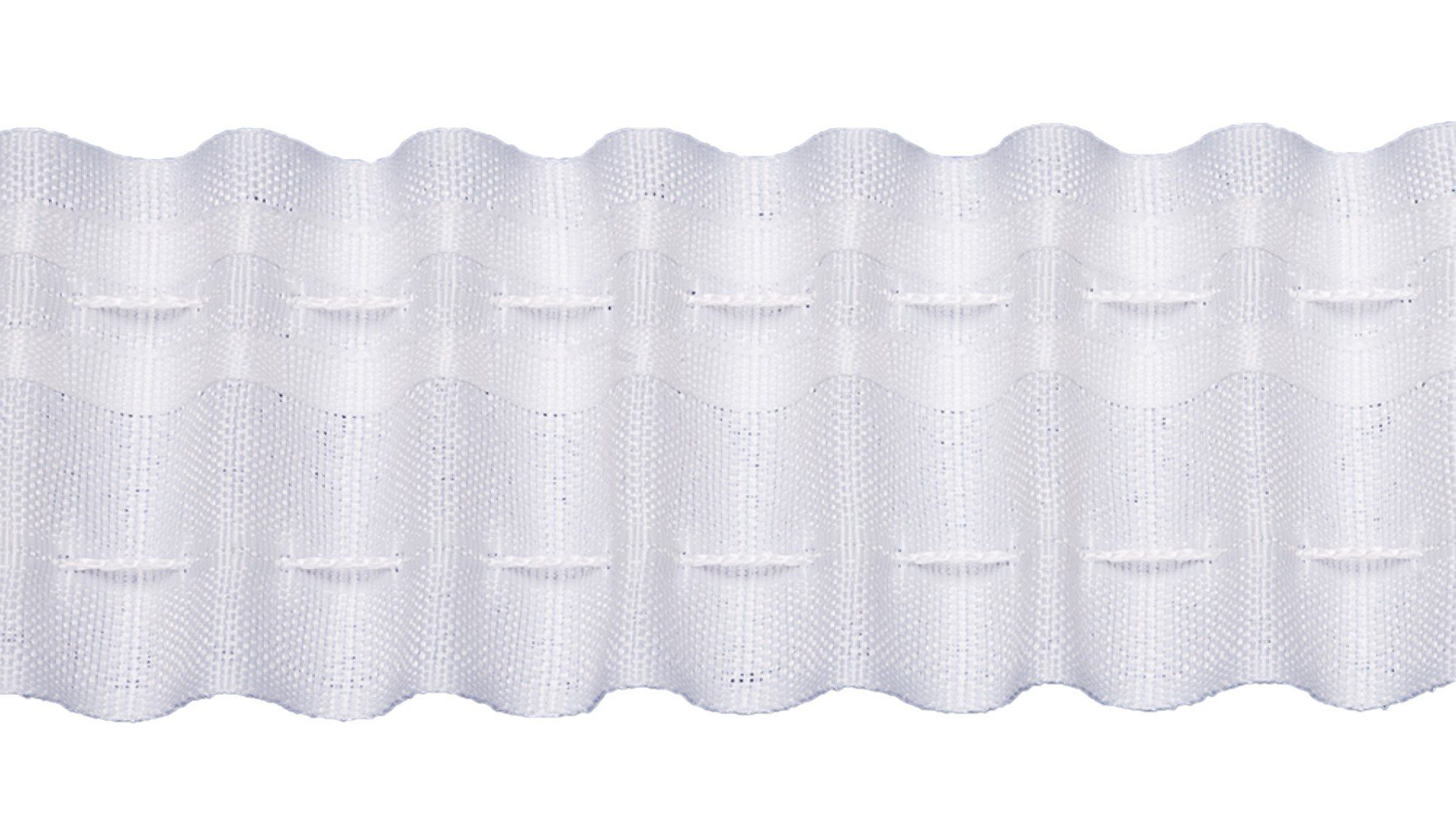 rewagi Gardine Universal Minifalten -Variabel - Breite: 50mm - Rapport: 28 mm L007, Verkaufseinheit: 5 Meter