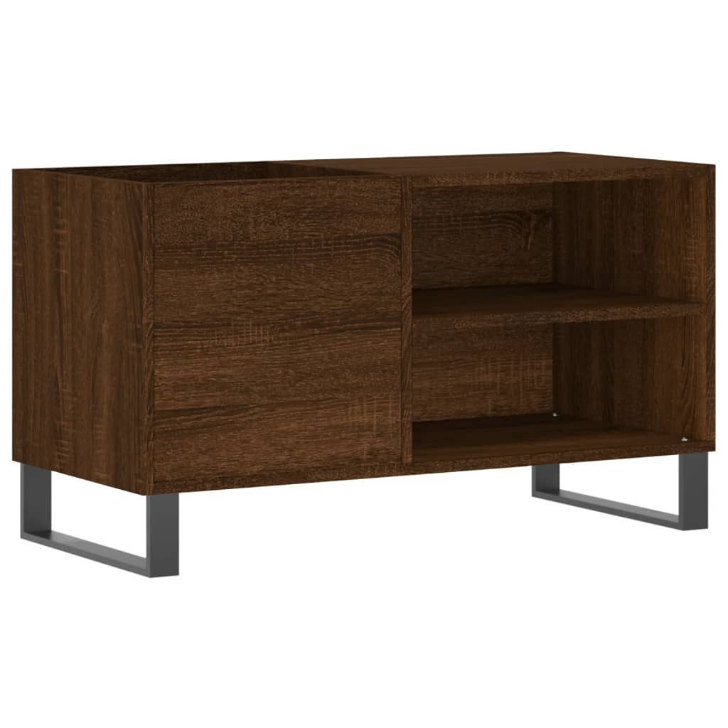 vidaXL Media-Regal Plattenschrank Braun Eichen-Optik 85x38x48 günstig online kaufen