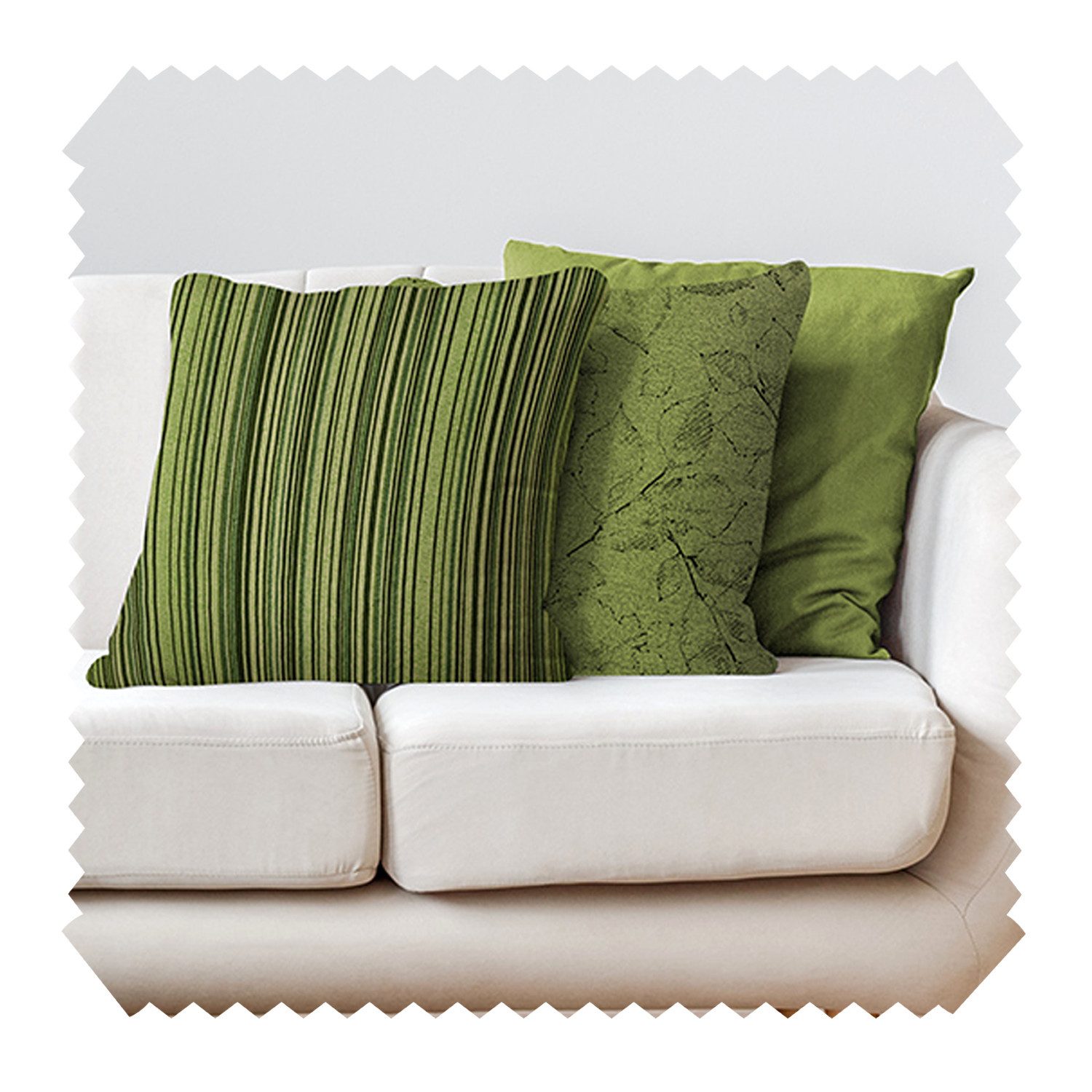 novely® Dekokissen 3er-SET DEKOKISSEN MALCHIN Kuschelweiche Sofakissen - Kissenbezug in 4, Kuschelweich, Robust, Pflegeleicht