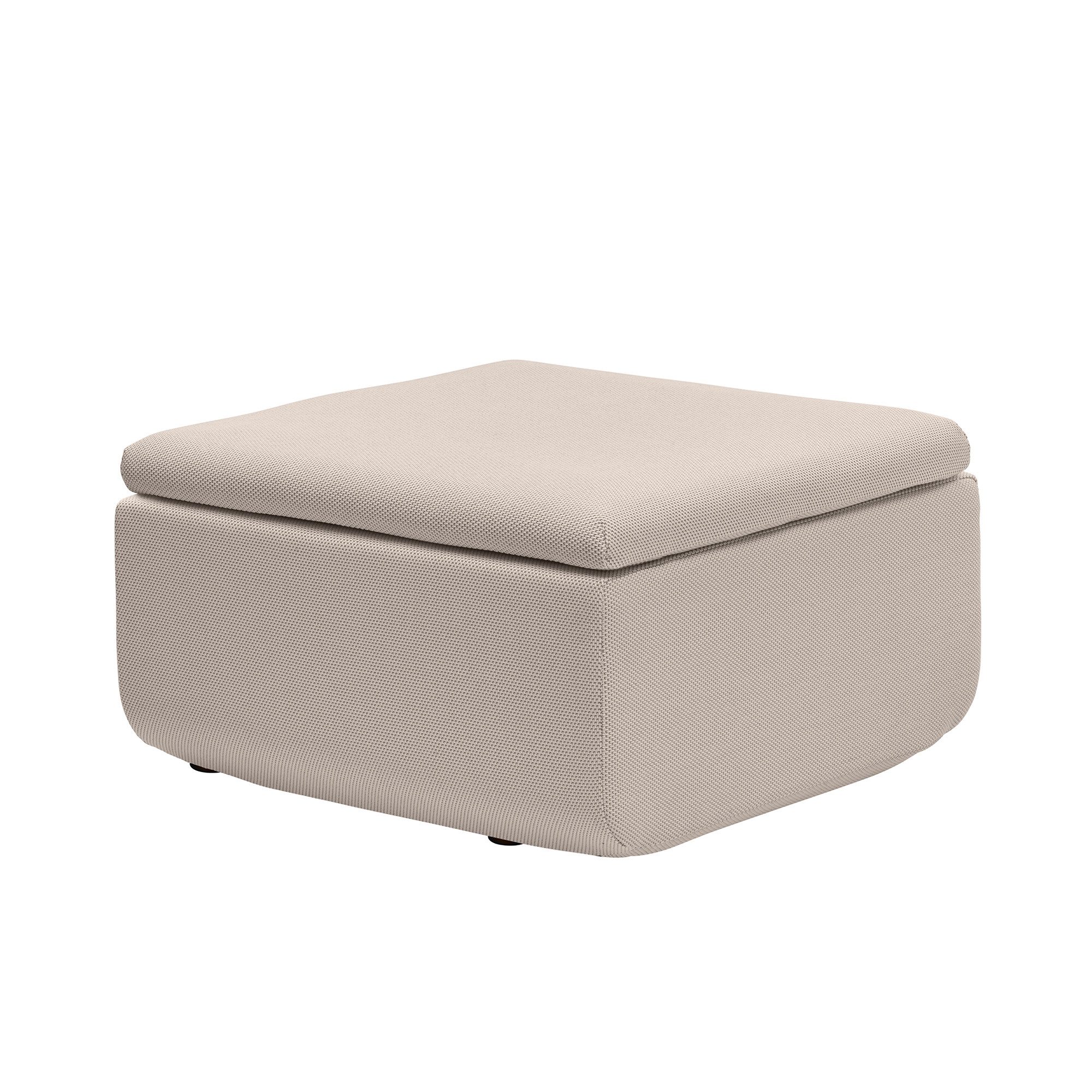 blomus Gartenlounge-Hocker -GROVA- Hocker Modul, Loungehocker, Sitzhocker: Outdoor (1 St., 1x Hocker), flexible Loungefläche, wetterfester Olfein-Stoff, GROVA Serie