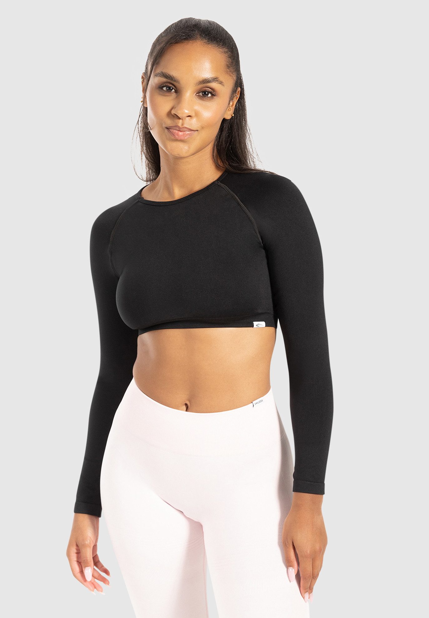 Smilodox Longsleeve Bethy, Seamless Cropped, elastisch & atmungsaktiv, kurz günstig online kaufen