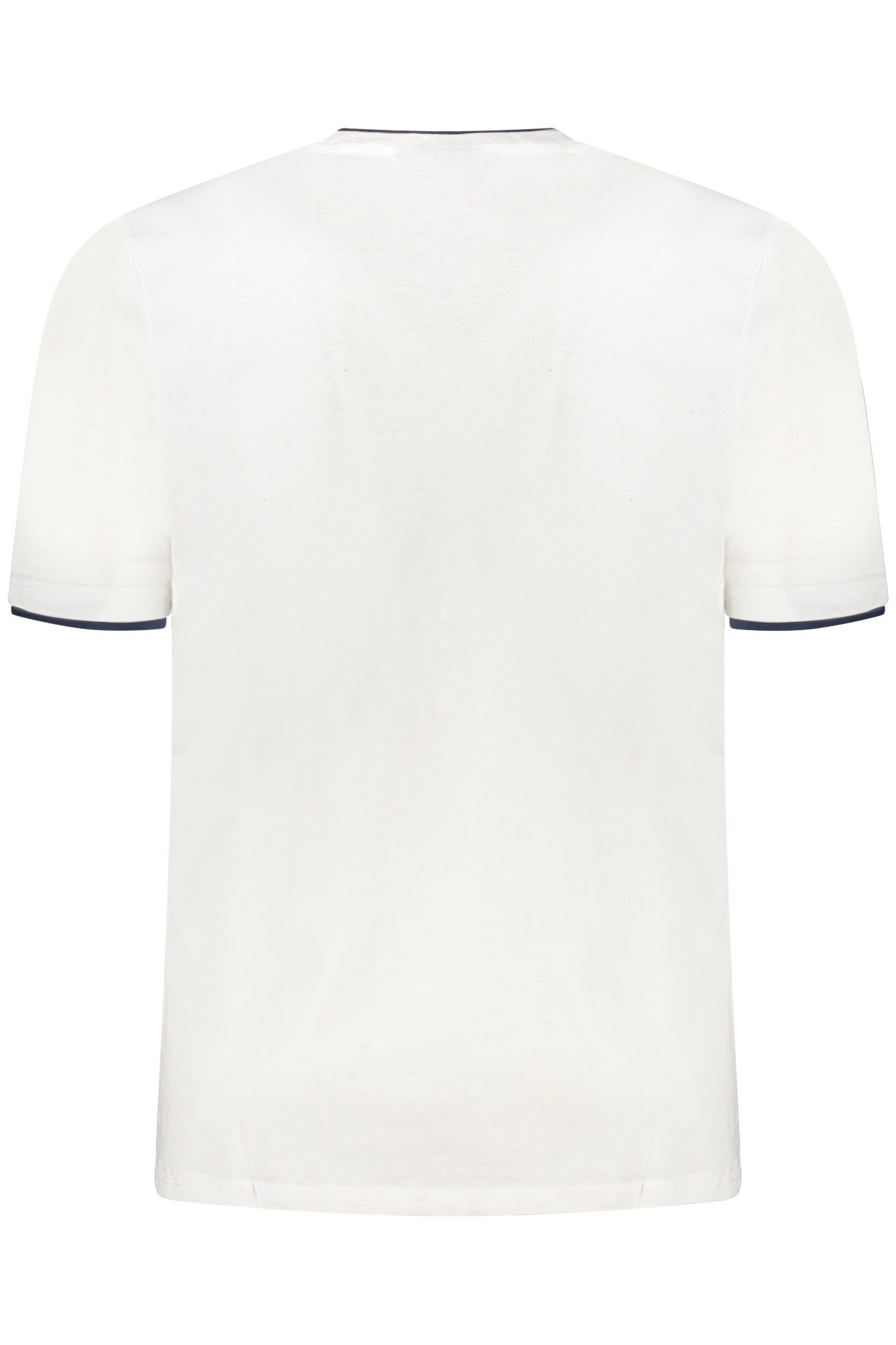 U.S. Polo T-Shirt Weißes Herren Polo T-Shirt mit Kontrastdetails und