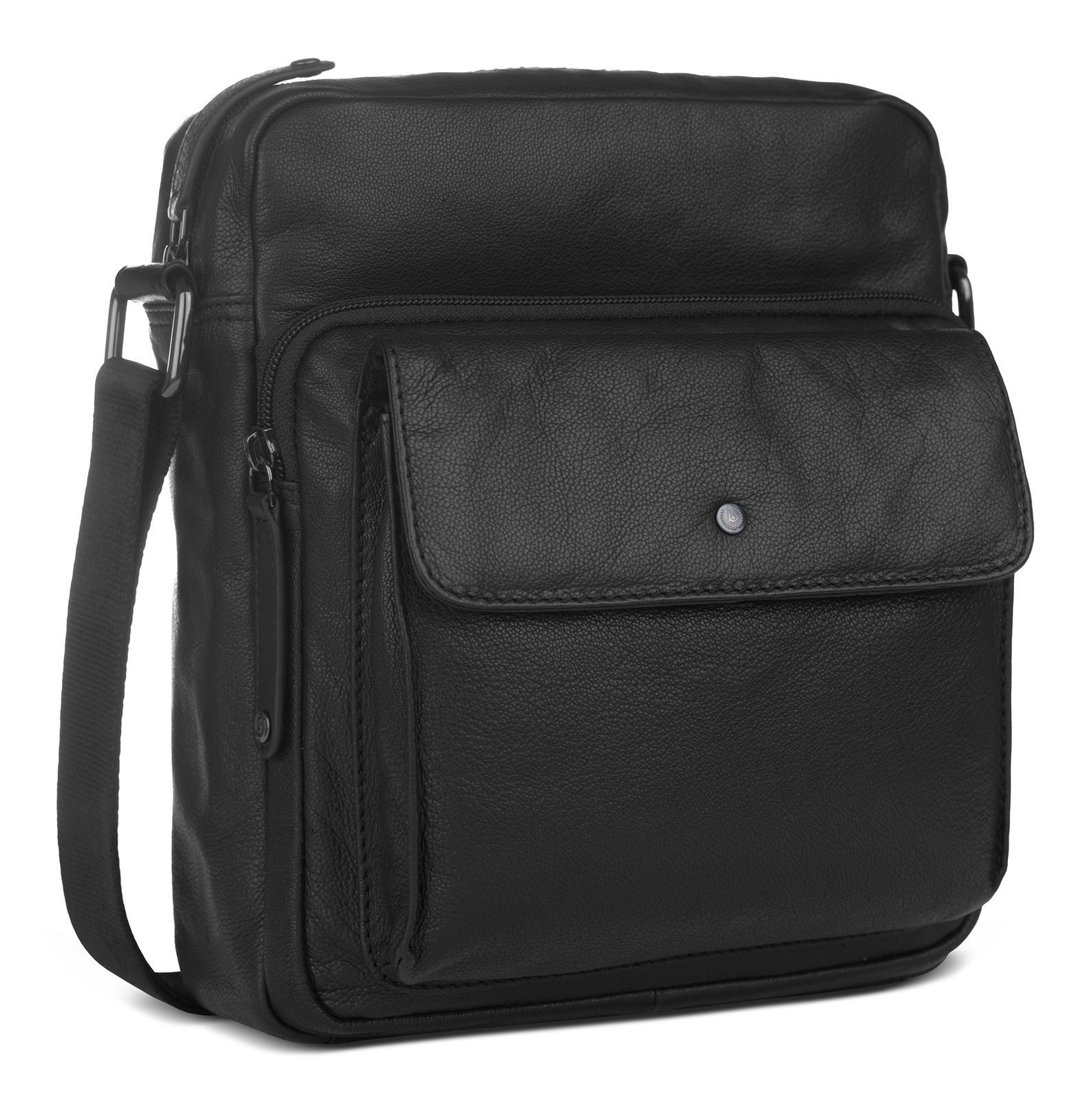 bugatti Umhängetasche Shoulder Bag, aus echtem Rindsleder