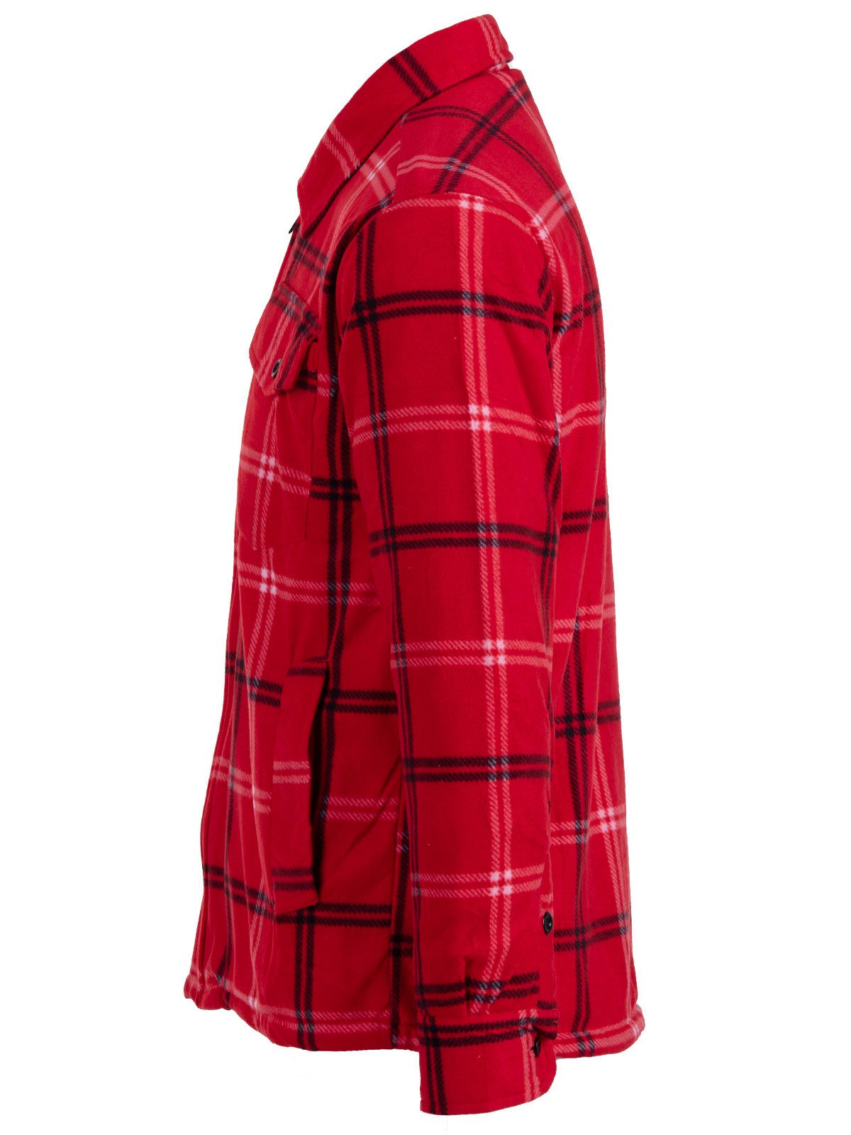 Hoang work jacket, velour lumberjack shirt, lined