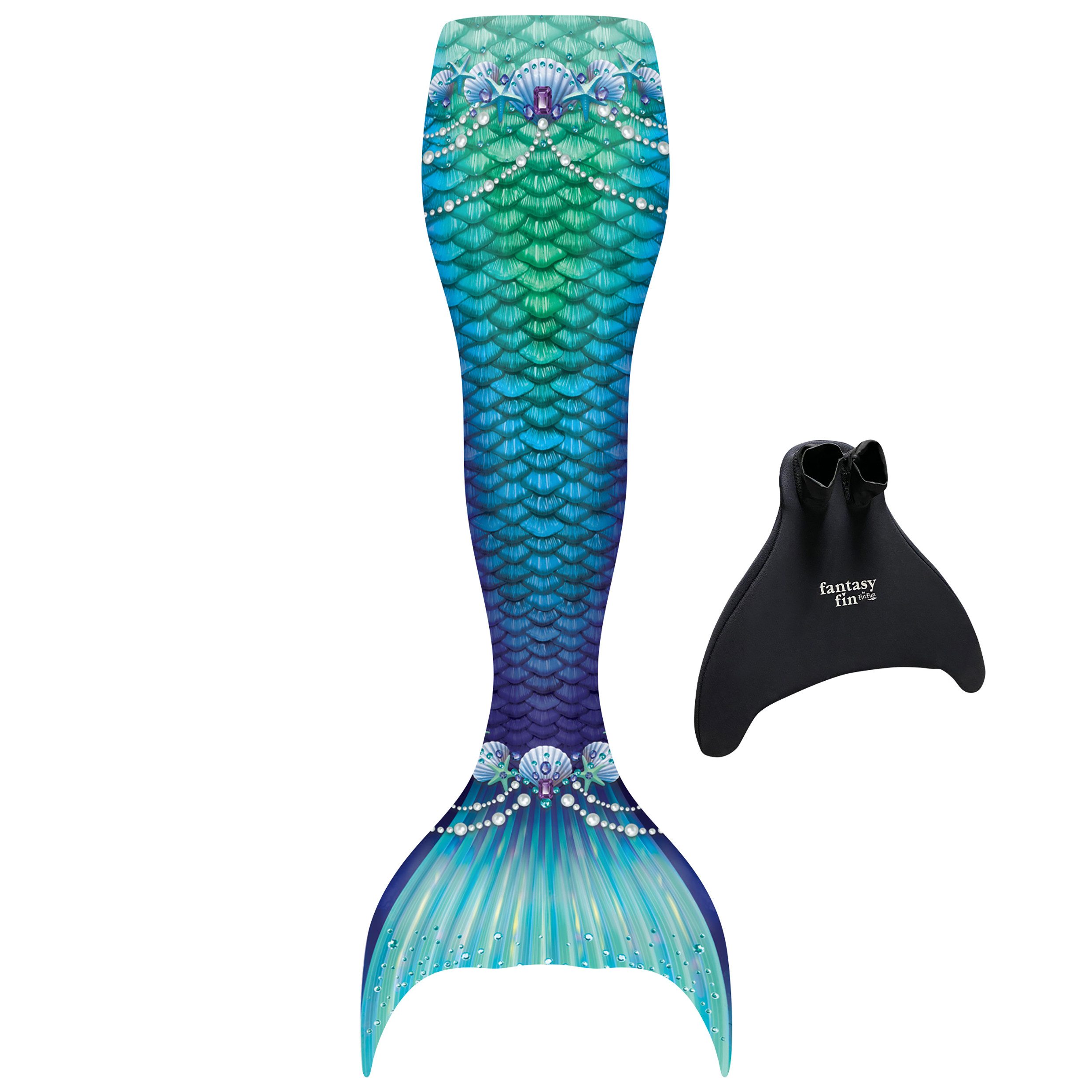 Fin Fun Monoflosse Fin Fun Meerjungfrau FANTASY TEAL