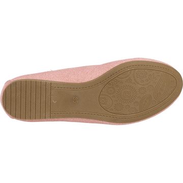 Indigo 422-412 Mädchen Freizeit Slipper Schleife Glitzer Ballerina Gepolstert