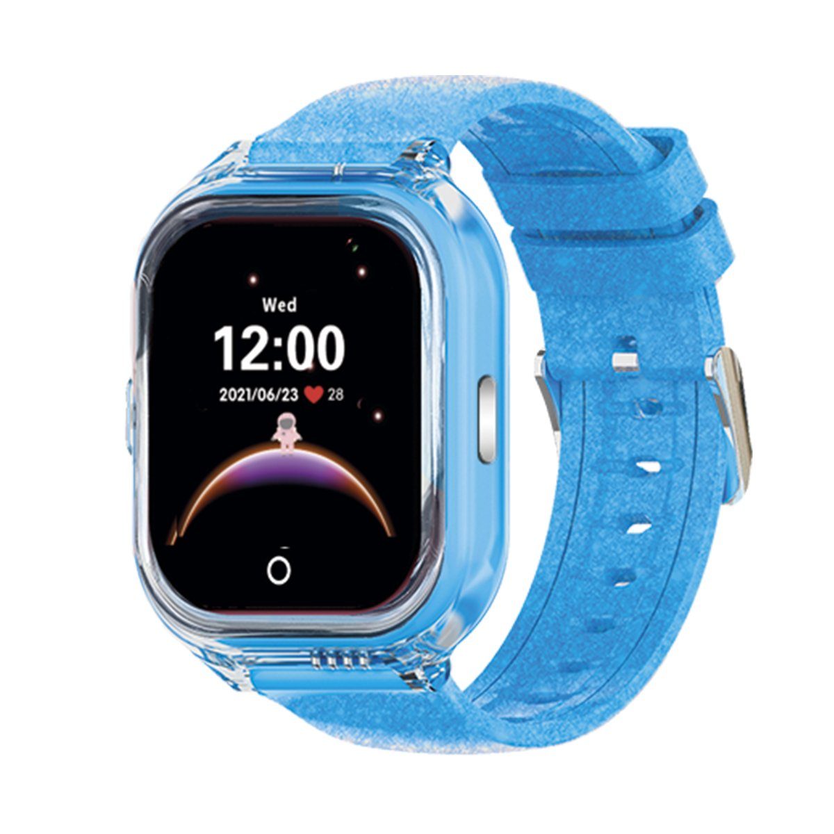 Kindersmartwatch (3,56 cm/1,4 Zoll), inkl. SaveFamily Smartwatch Enjoy Ladekabel magnetisches