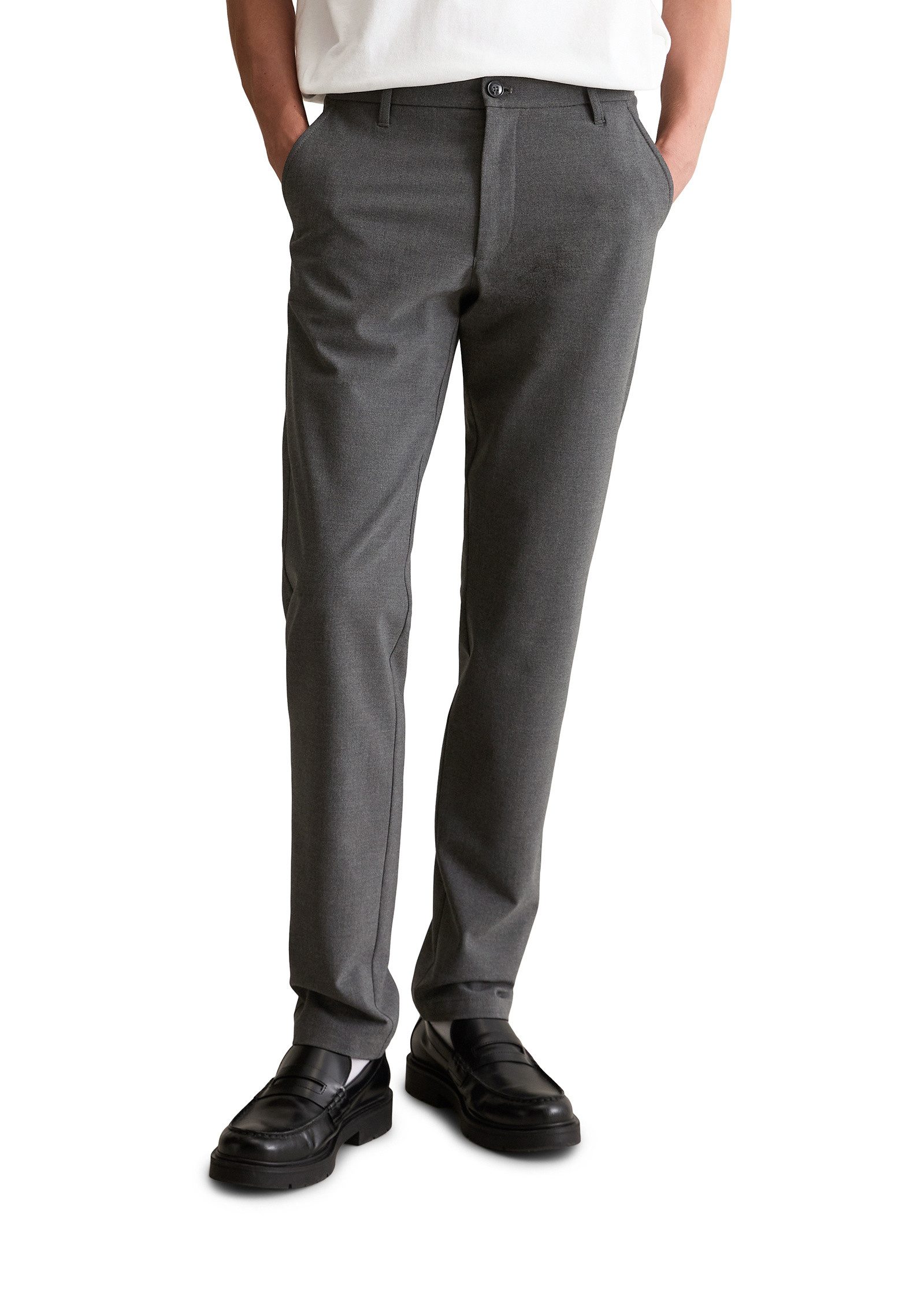 Marc O'Polo DENIM Chinohose aus hochwertigem Material-Mix