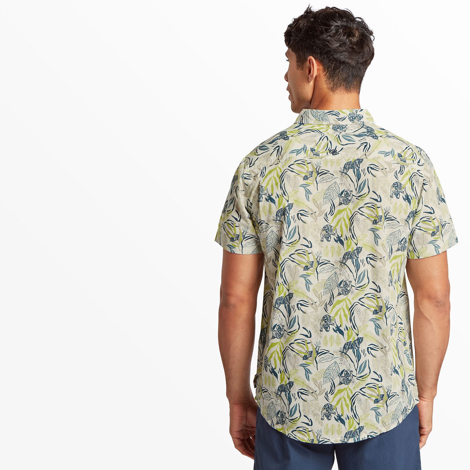Sherpa Outdoorhemd Hemd Tiger Leaf
