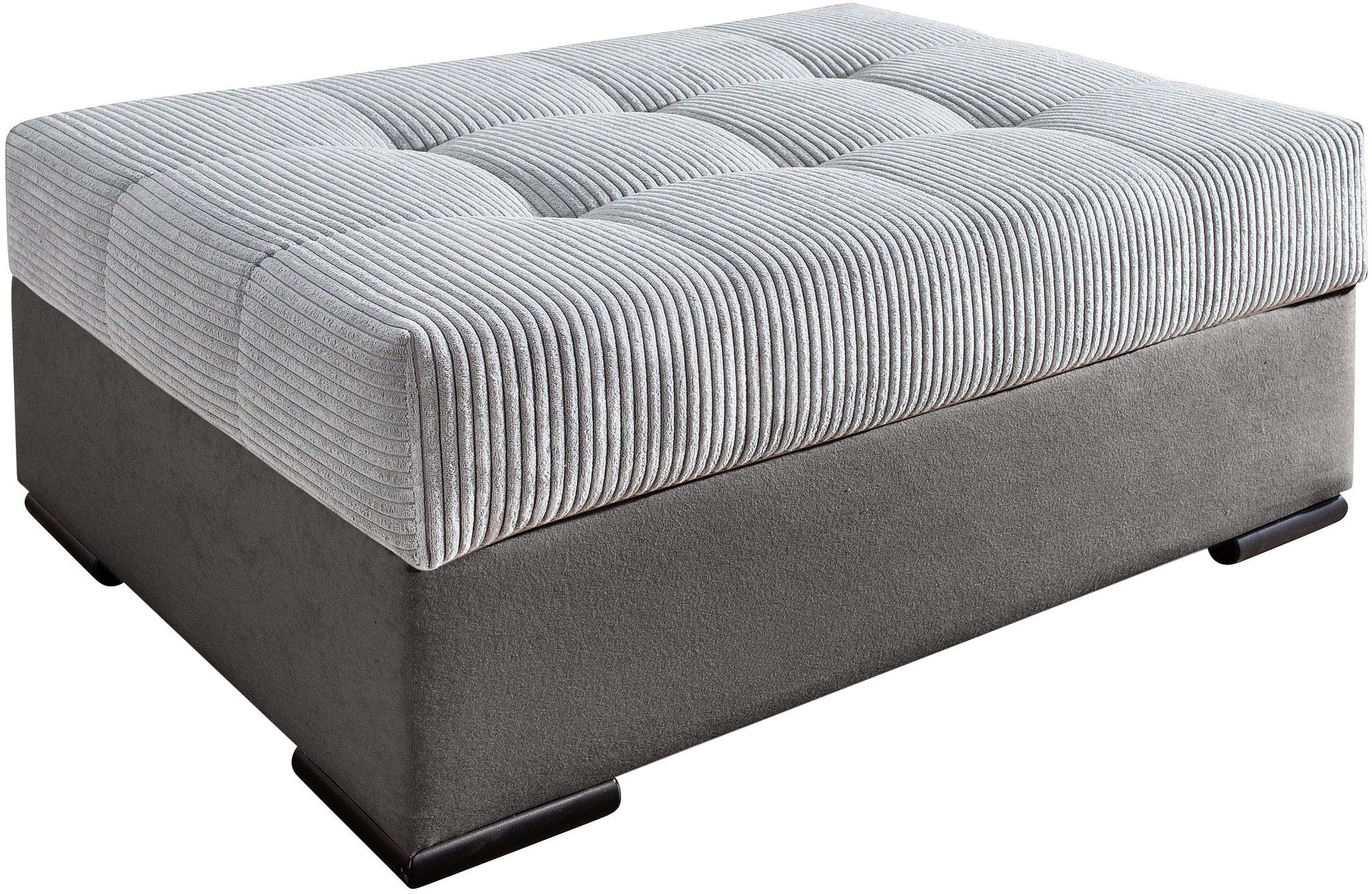 COLLECTION AB Hocker Josy, B: 98 cm, individuell zu kombinieren, Federkern günstig online kaufen