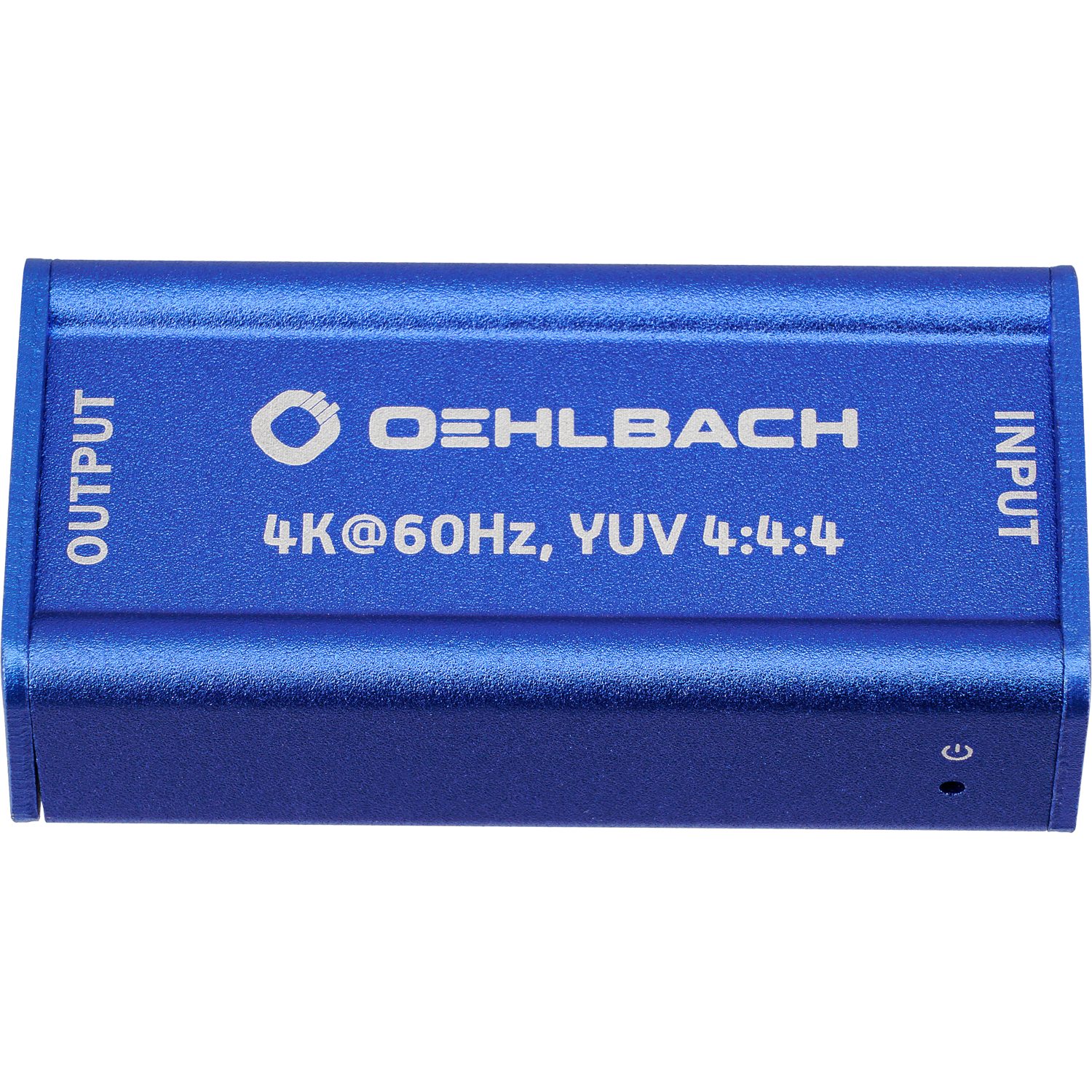OEHLBACH UHD Repeater Signal-Verstärker für HDMI® Adapter HDMI Buchse zu HDMI-Buchse, Vollmetall
