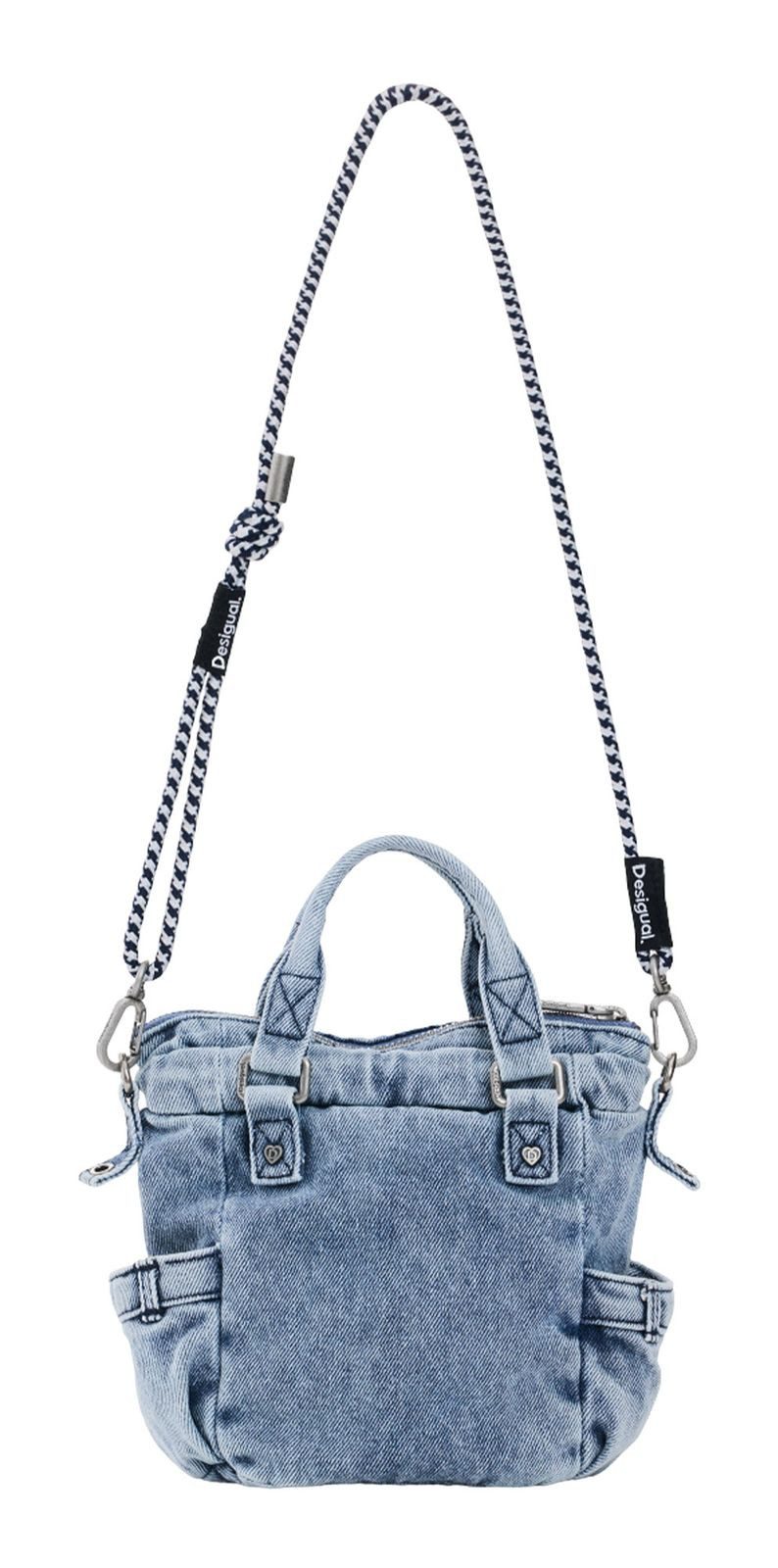 Desigual Handtasche Jackdenim Globe Hand Bag