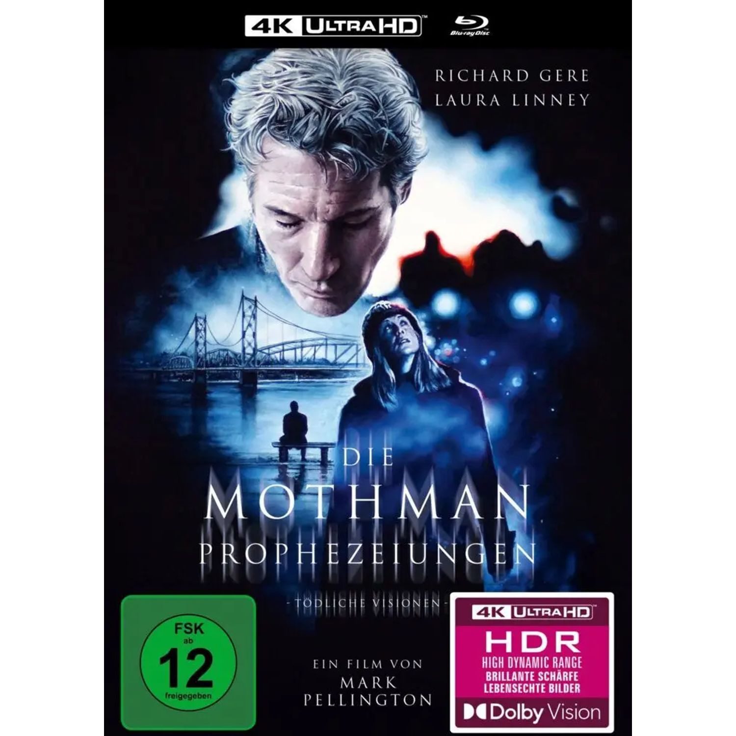 Alive Blu-ray Die Mothman-Prophezeiungen - Tödliche Visionen,1 4K UHD-Blu-ray + 1...