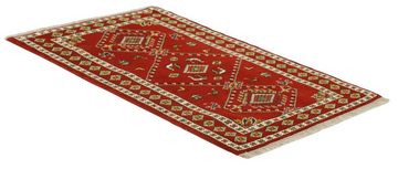 Orientteppich Shiraz 86x129 Handgeknüpfter Orientteppich / Perserteppich, Nain Trading, rechteckig, Höhe: 10 mm