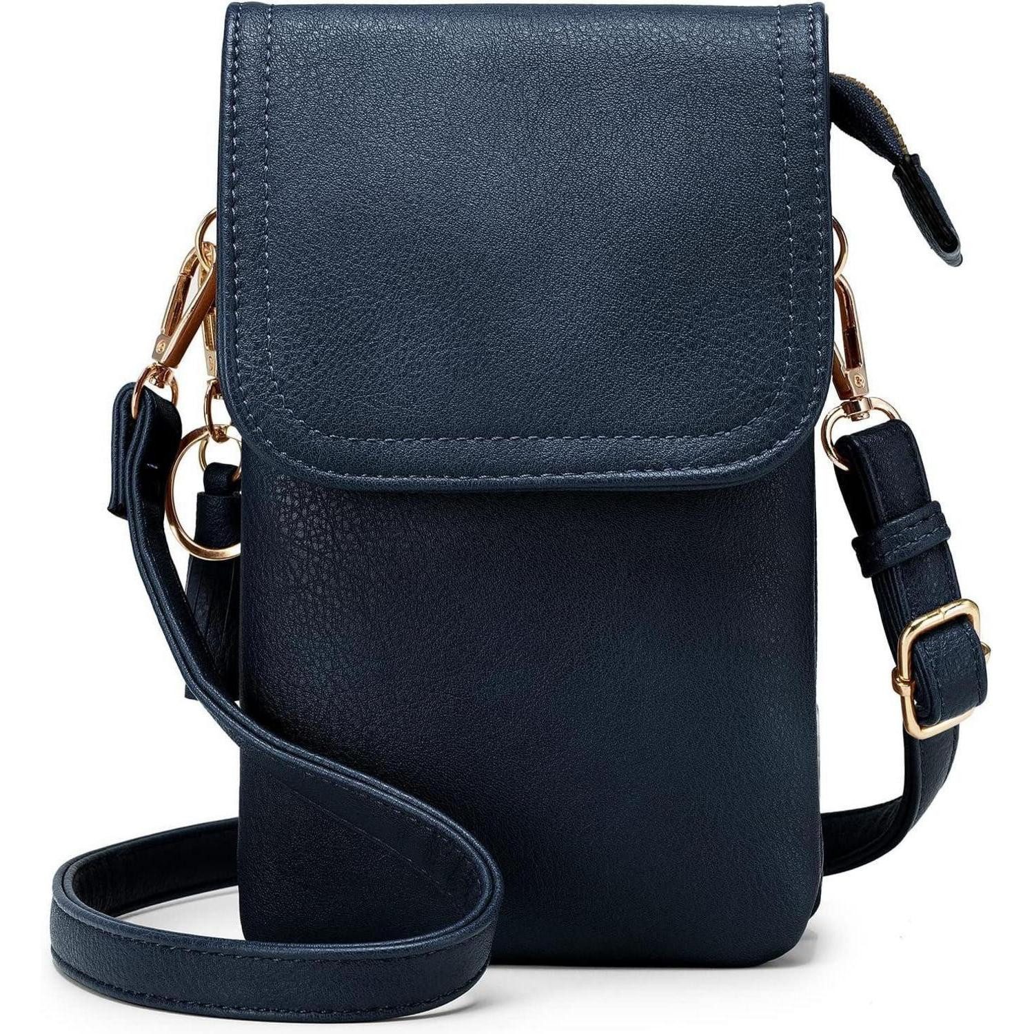 LuxusKollektion Smartphonetasche Kleine Damen Handy Umhängetasche PU Leder Designer Schlüsselanhänger