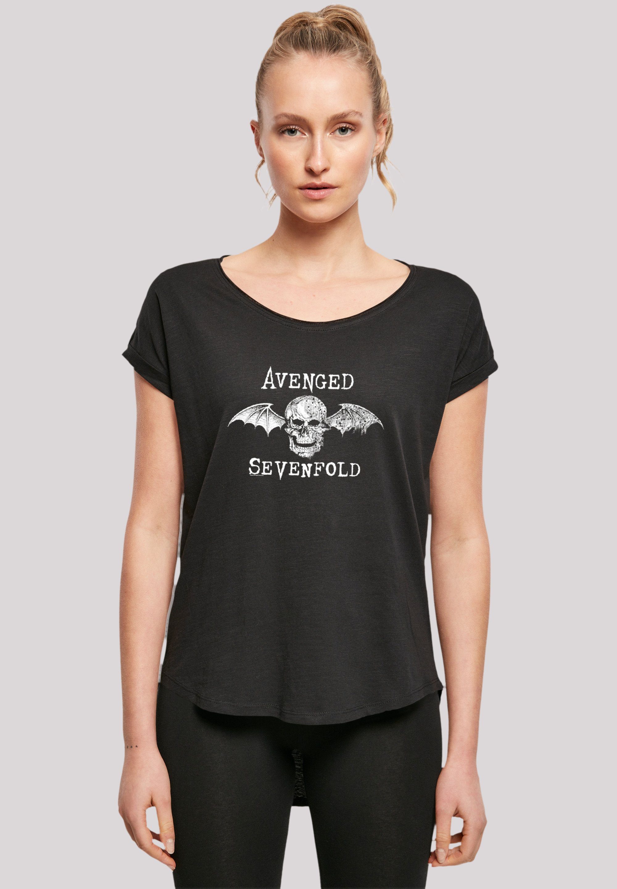 F4NT4STIC T-Shirt Avenged Sevenfold Rock Metal Band Cyborg Bat Premium Qualität, Band, Rock-Musik