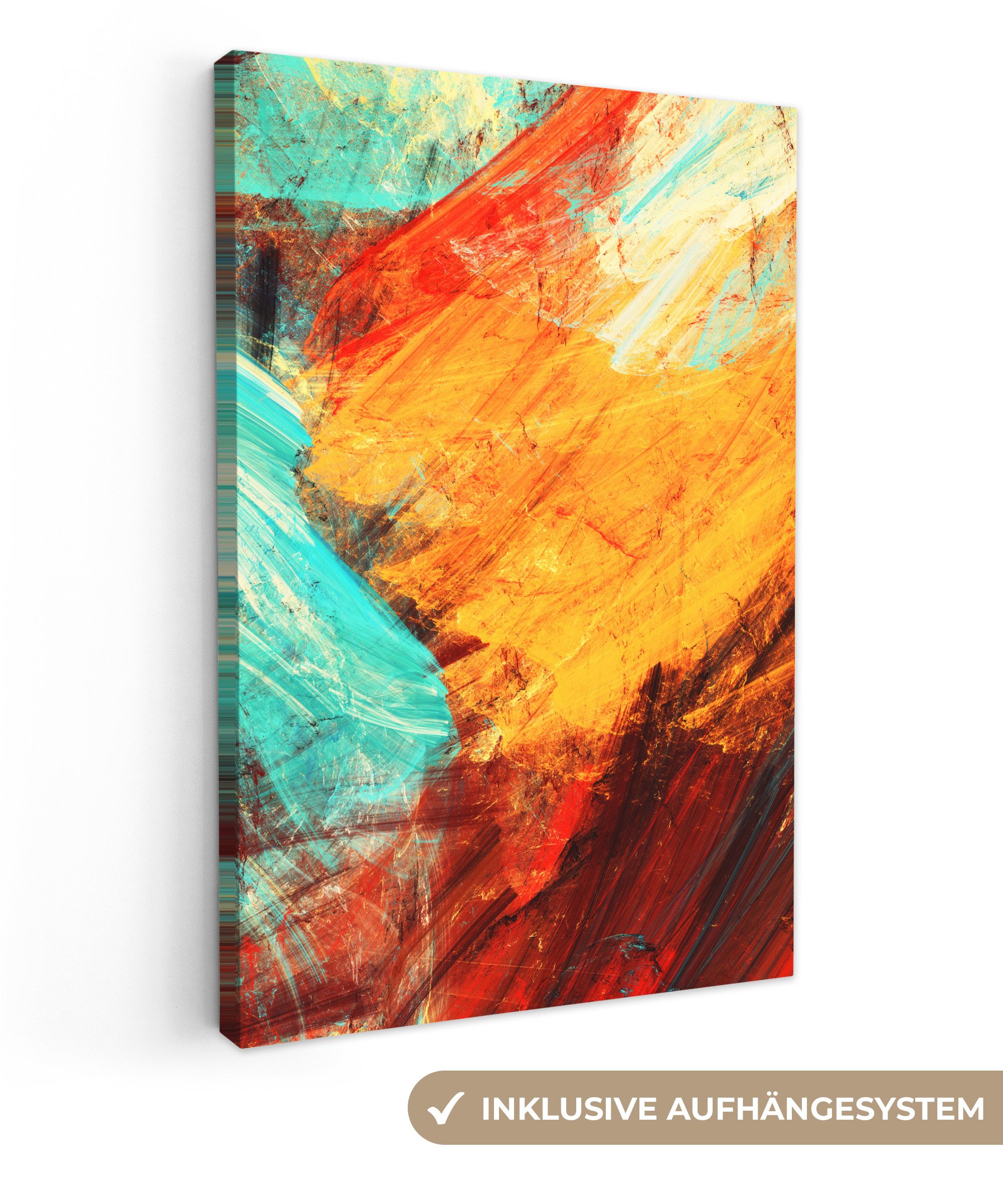 OneMillionCanvasses® Leinwandbild Kunstdrucke - Abstrakt - günstig online kaufen