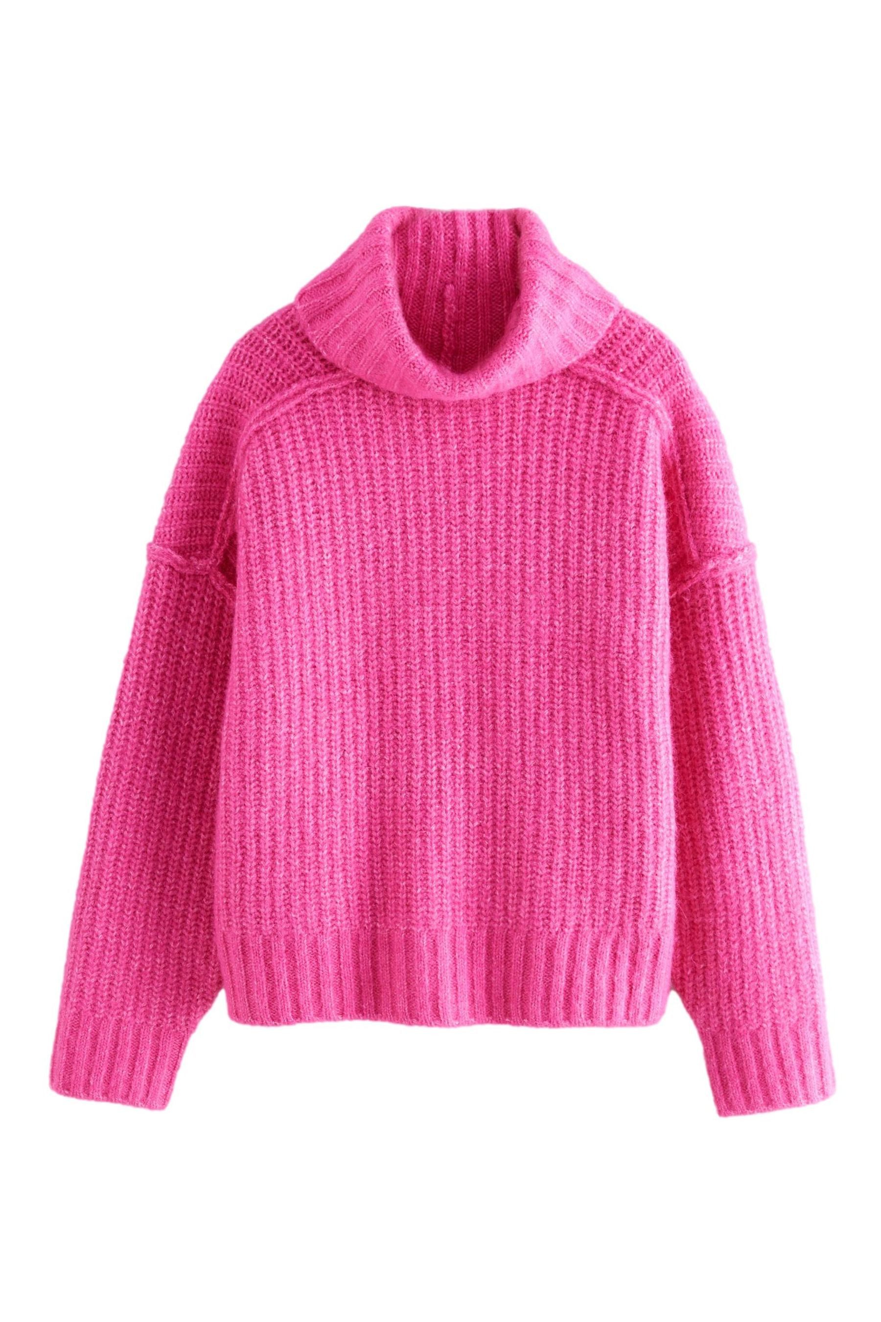 Next Rollkragenpullover Grobgestrickter Rollkragenpullover mit Alpaka günstig online kaufen