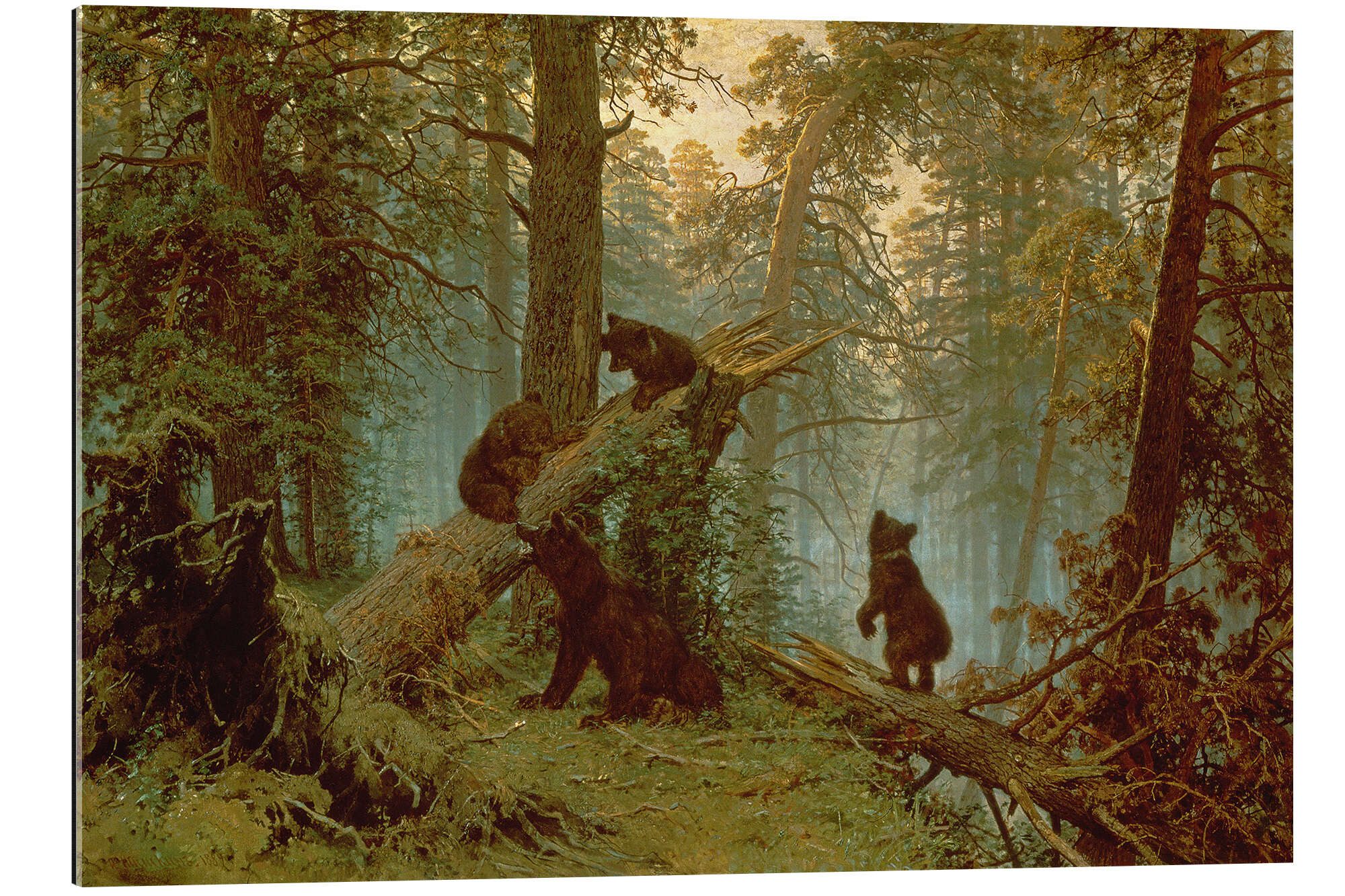 Posterlounge Poster Ivan Ivanovich Shishkin, Morgen günstig online kaufen