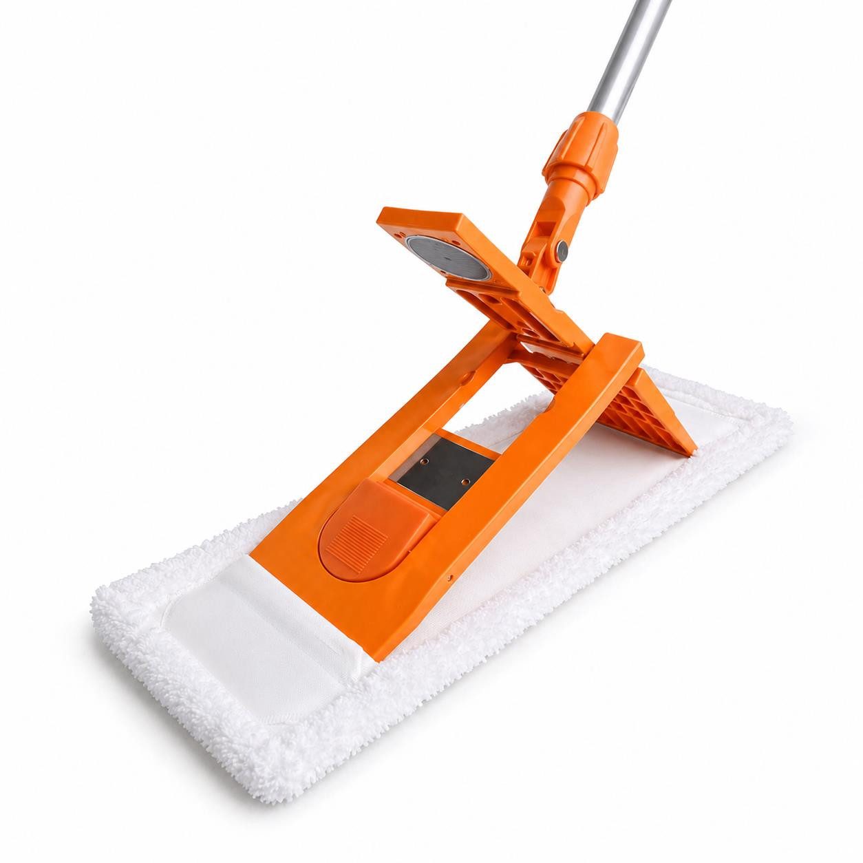 Profi Wischmopp Bezug 50 cm Mikrofaser – 2 Stück Wischbezug für Klapph Moppaufsatz