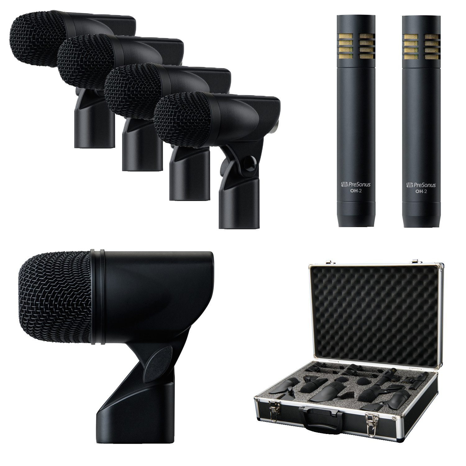 Mikrofon Presonus Mikrofon-Set für Schlagzeug DM-7 Drum-Mikrofonset