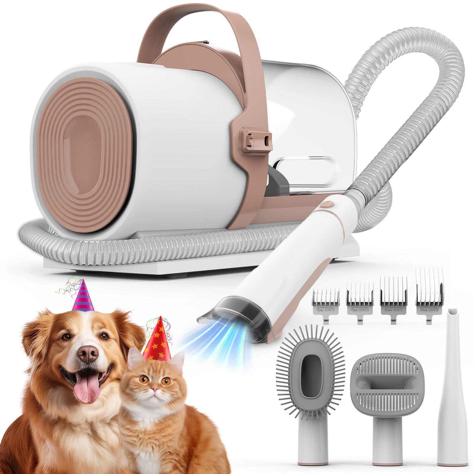 Hundeschermaschine AIRROBO PG50 Hundeschermaschine mit Staubsauger